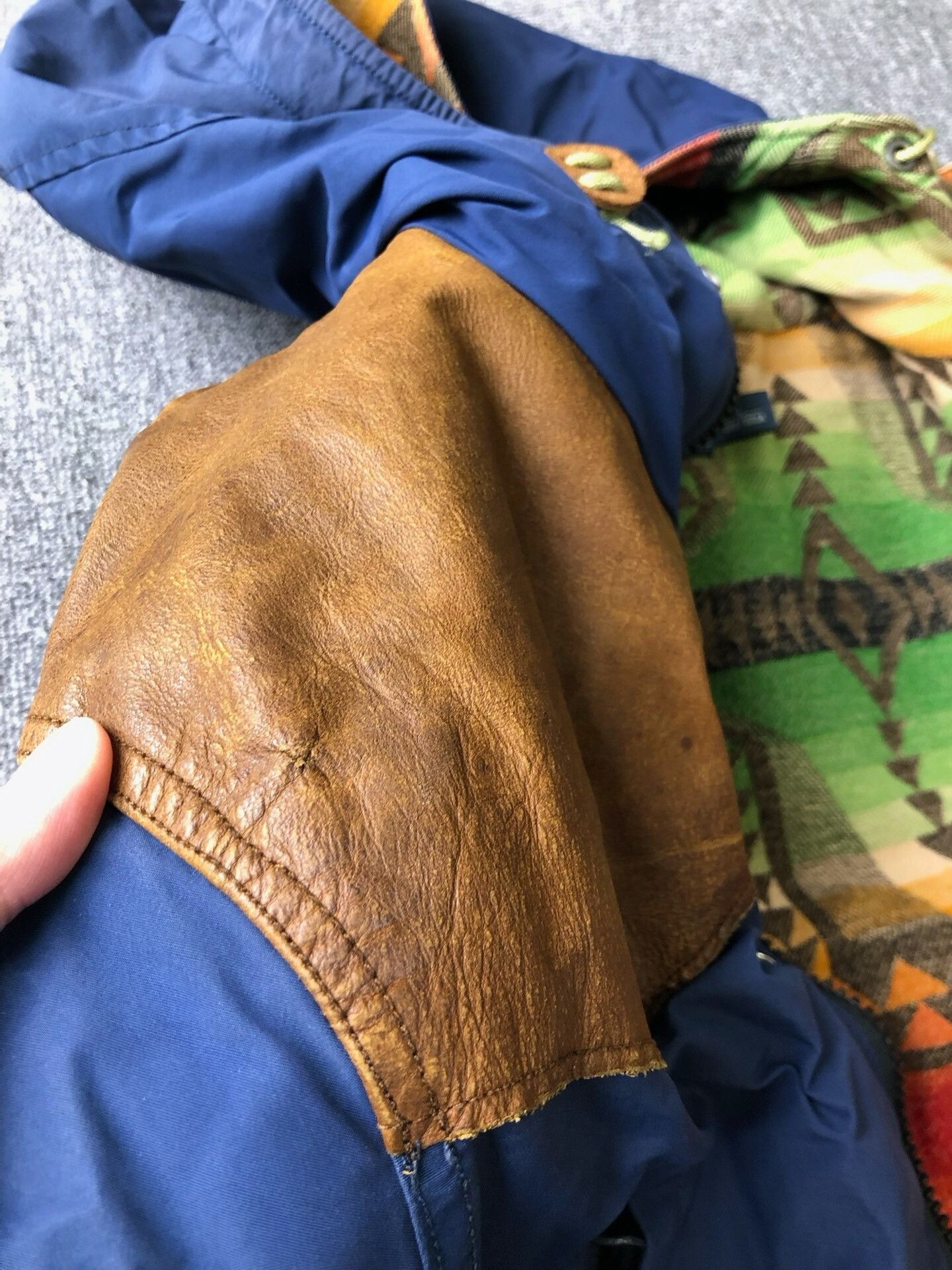 Polo Ralph Lauren Ralph Lauren POLO Leather Patch Mountaineering Jacket Size US L / EU 52-54 / 3 - 6 Thumbnail