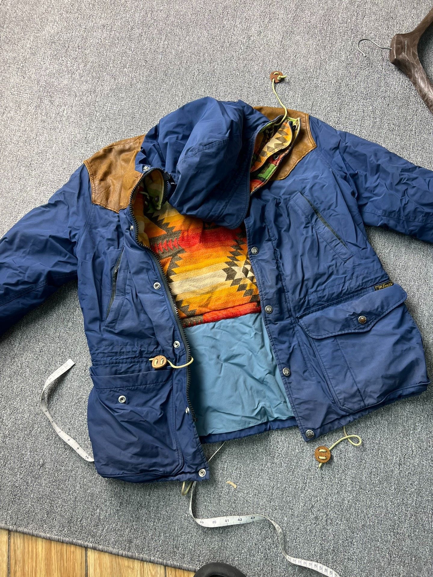 Polo Ralph Lauren Ralph Lauren POLO Leather Patch Mountaineering Jacket Size US L / EU 52-54 / 3 - 2 Thumbnail