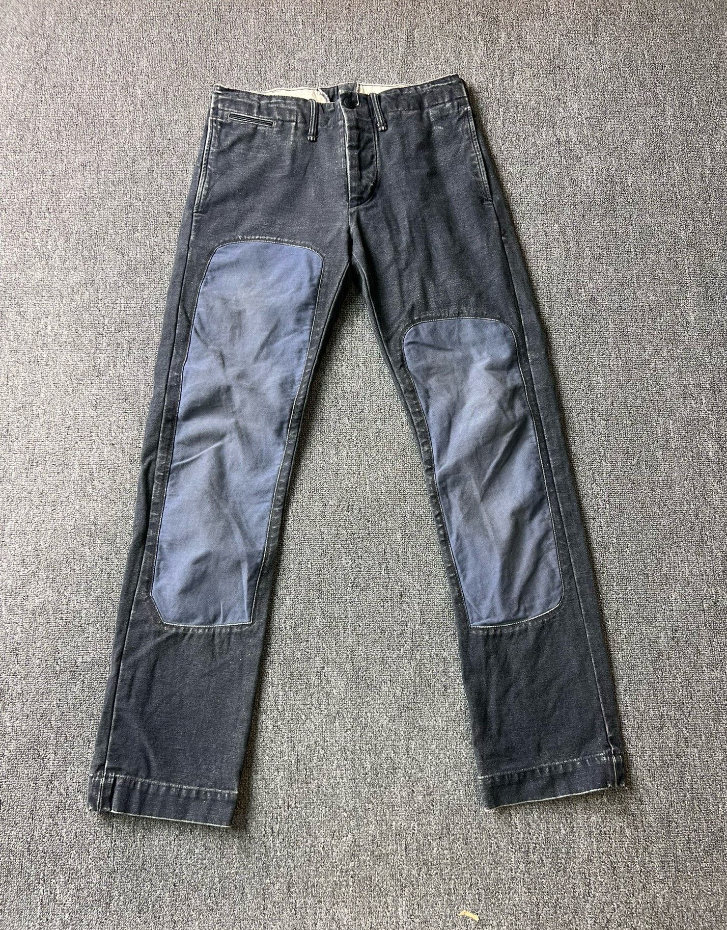 RRL Ralph Lauren RRL Denim Work Pants Size US 30 / EU 46 - 2 Thumbnail