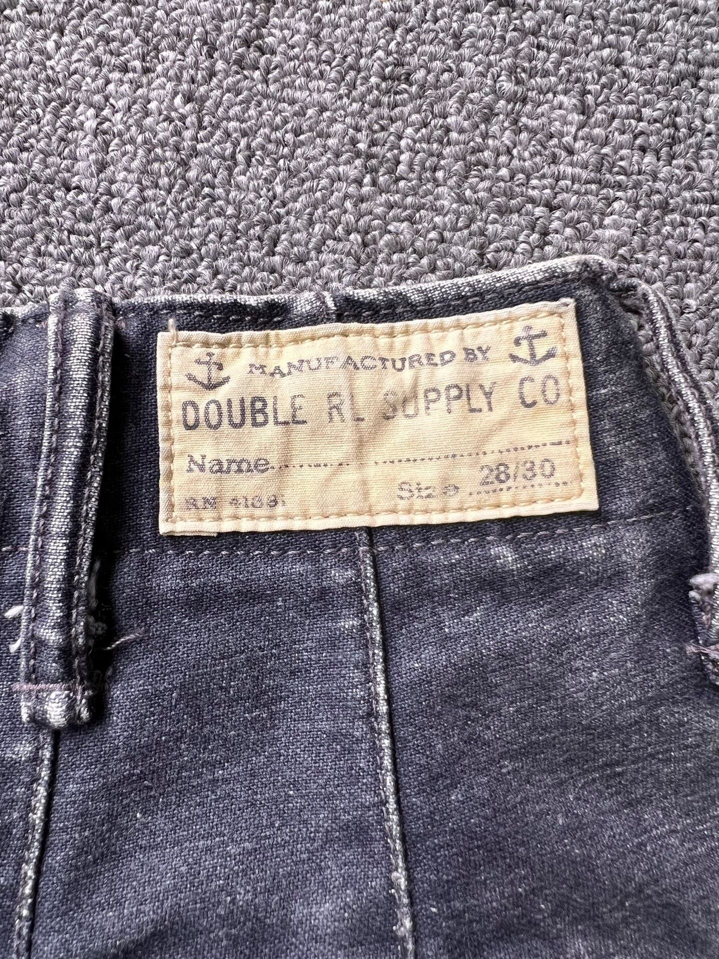 RRL Ralph Lauren RRL Denim Work Pants Size US 30 / EU 46 - 9 Thumbnail