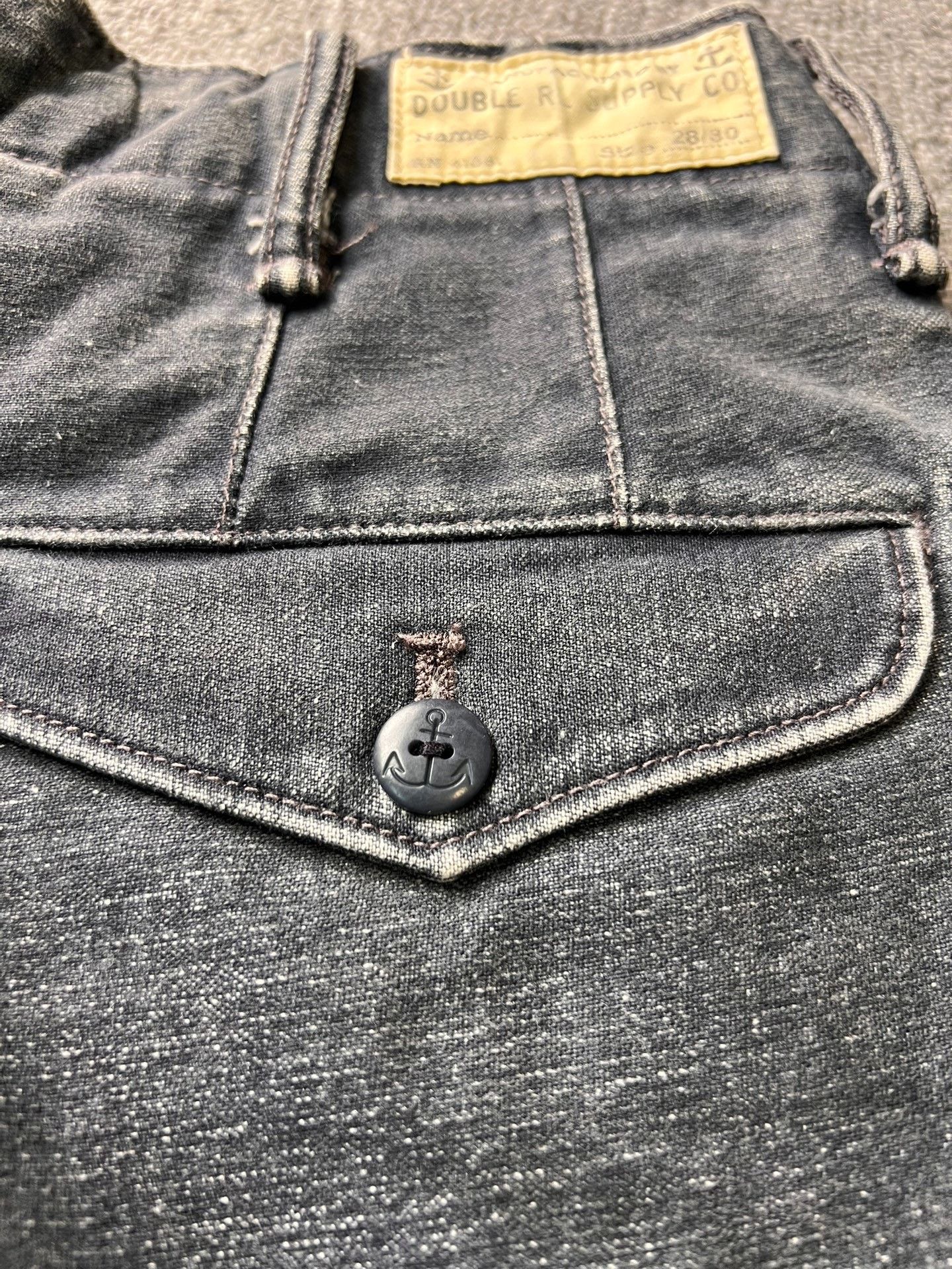 RRL Ralph Lauren RRL Denim Work Pants Size US 30 / EU 46 - 8 Thumbnail