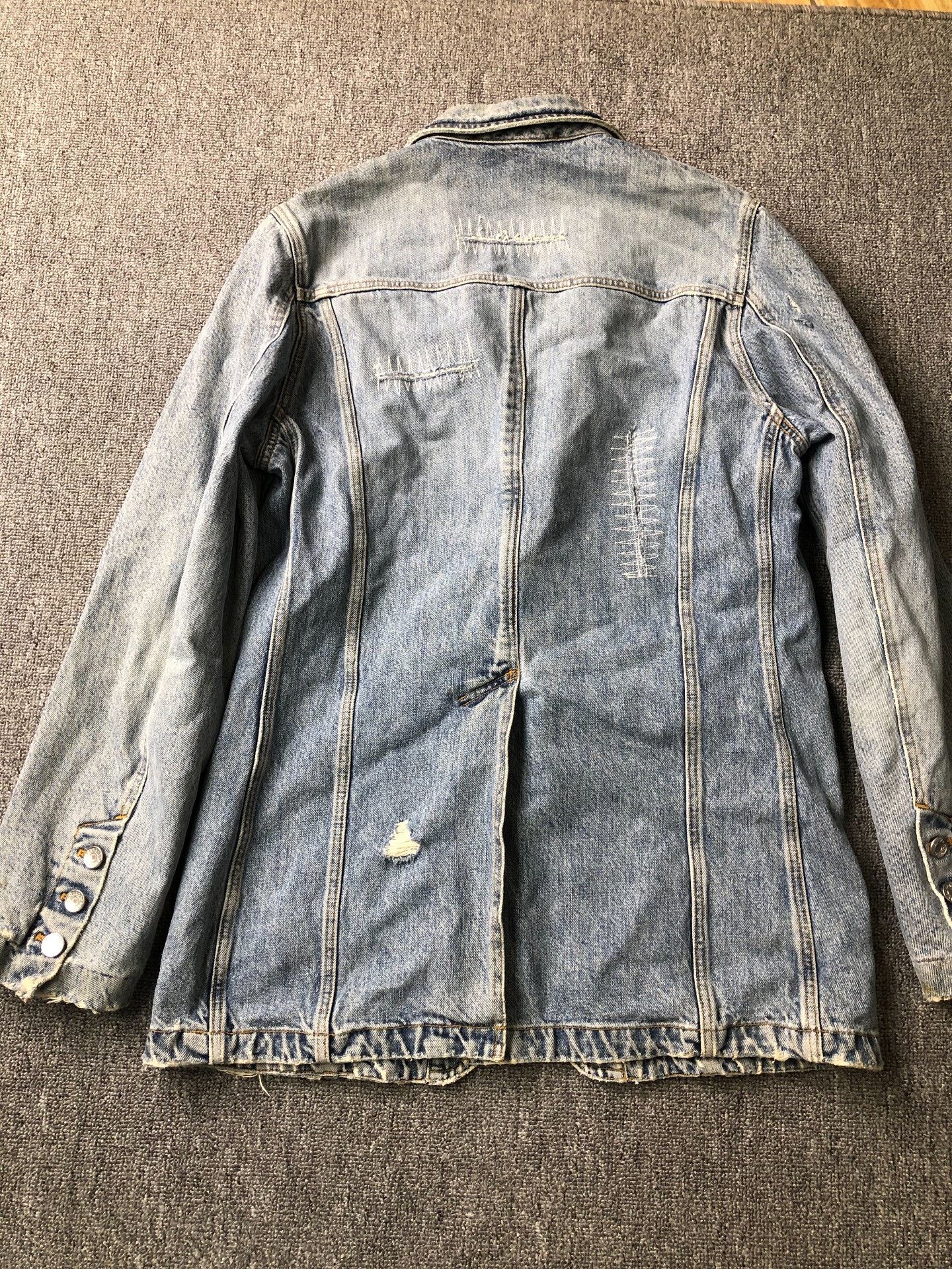 Dolce & Gabbana Dolce & Gabbana Vintage Denim Blazer Size US M / EU 48-50 / 2 - 4 Thumbnail