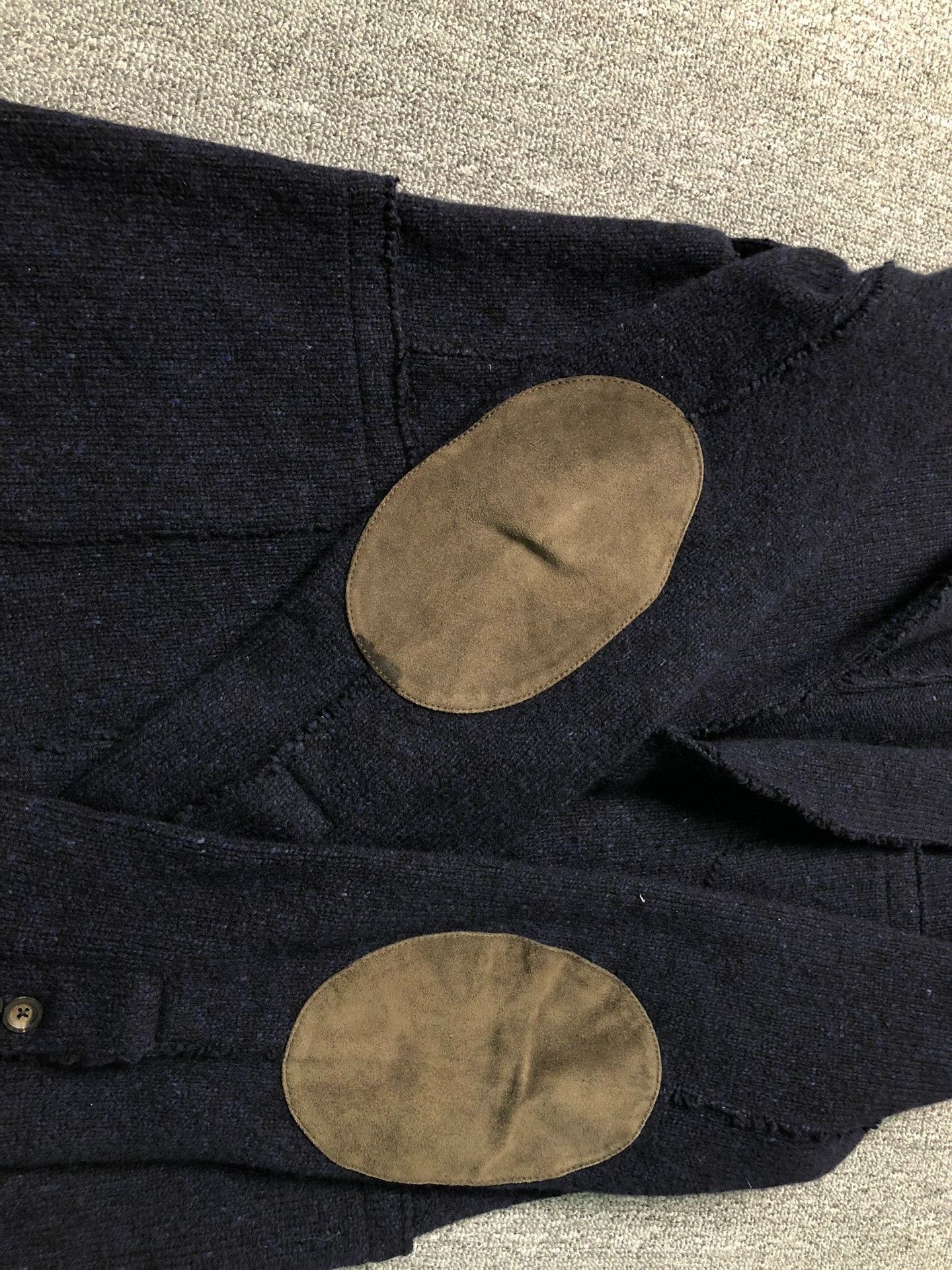 RRL Ralph Lauren Ralph Lauren Heavy Wool Knit Safari Blazer Size US L / EU 52-54 / 3 - 2 Thumbnail