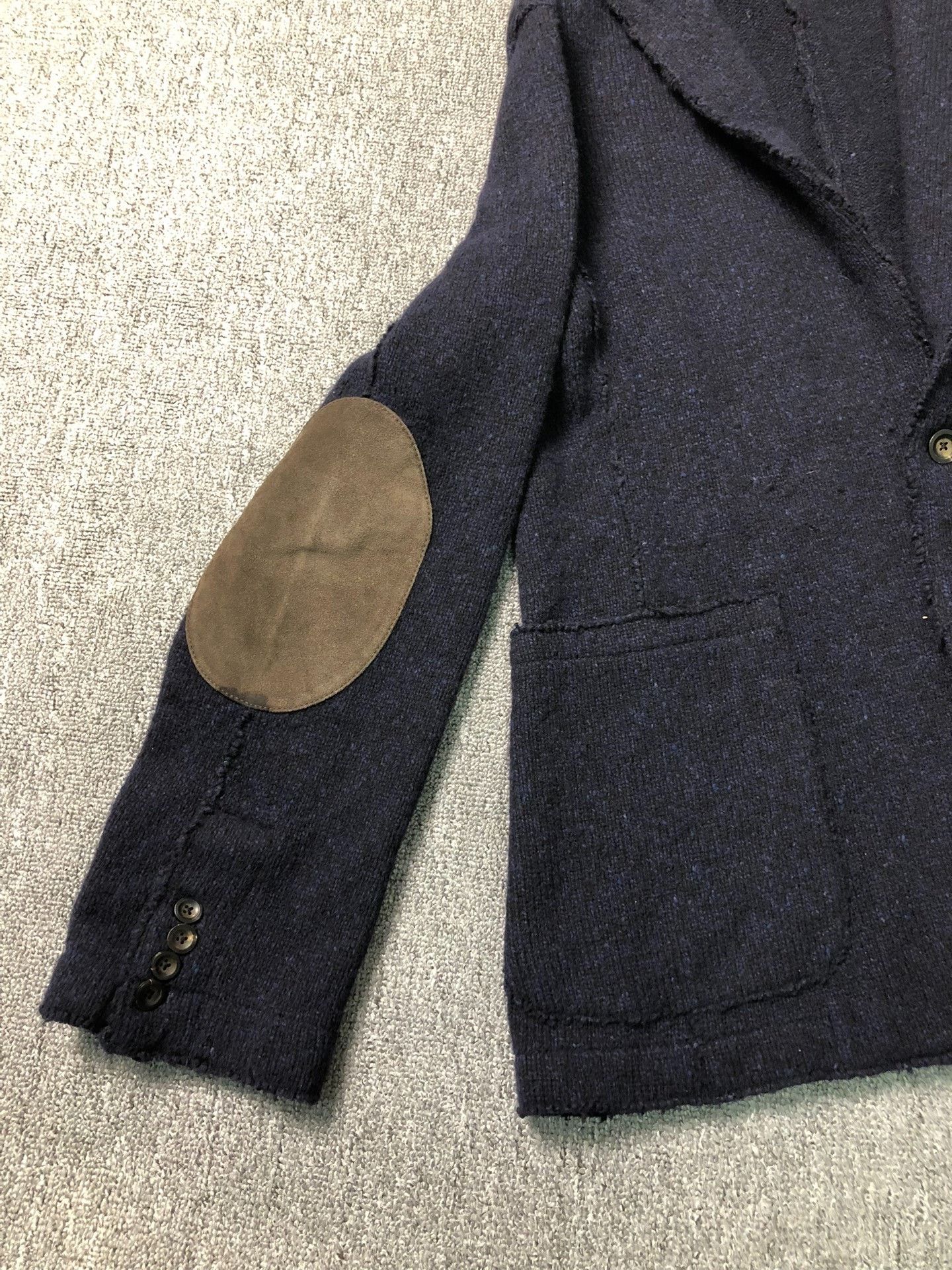 RRL Ralph Lauren Ralph Lauren Heavy Wool Knit Safari Blazer Size US L / EU 52-54 / 3 - 5 Thumbnail