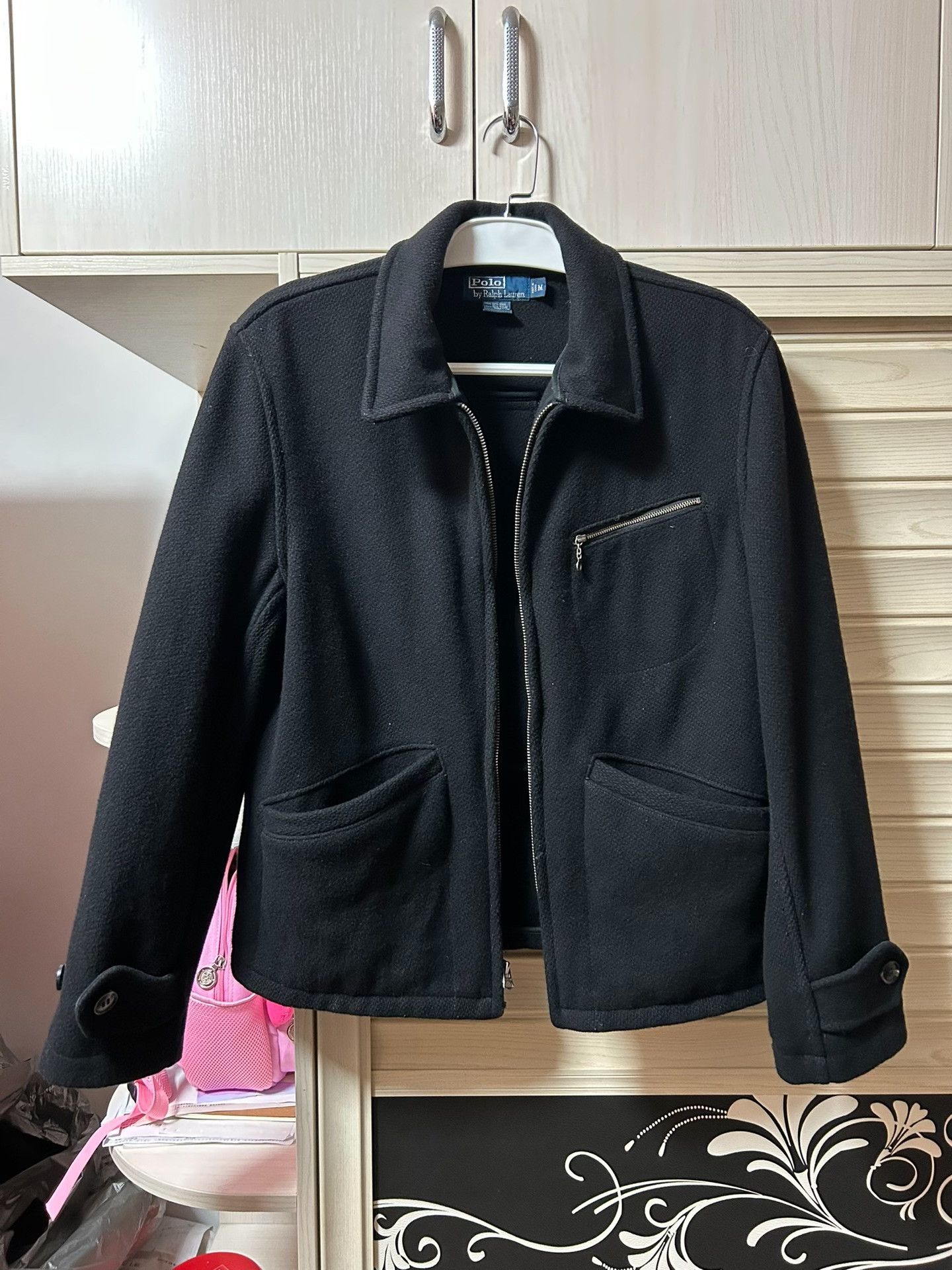 RRL Ralph Lauren Ralph Lauren Black Wool Coat Size US S / EU 44-46 / 1 - 2 Thumbnail