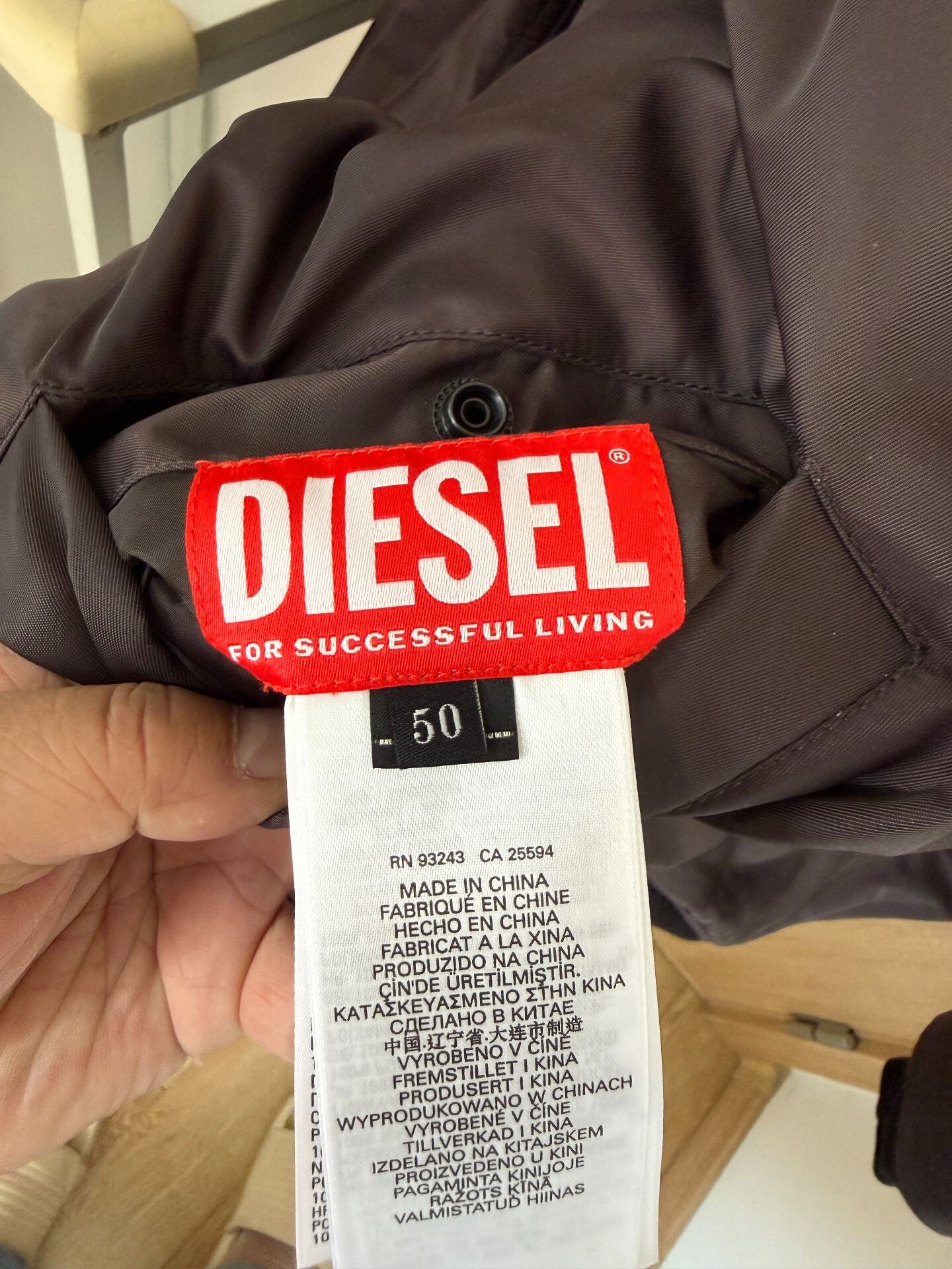 Diesel DIESEL Modified Pilot Jacket Size US M / EU 48-50 / 2 - 6 Thumbnail