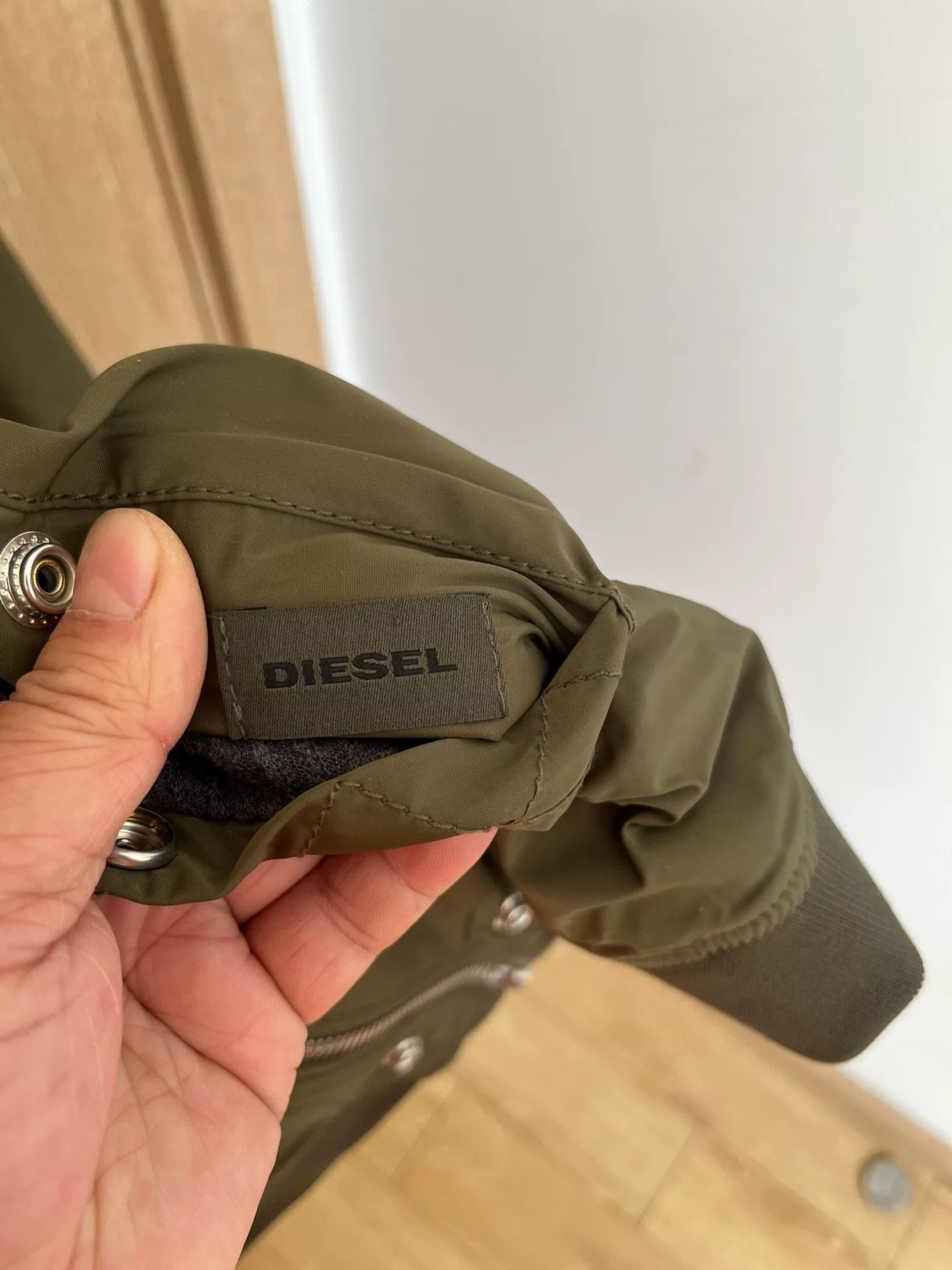Diesel Diesel Reversible Hooded Jacket Size US M / EU 48-50 / 2 - 2 Thumbnail