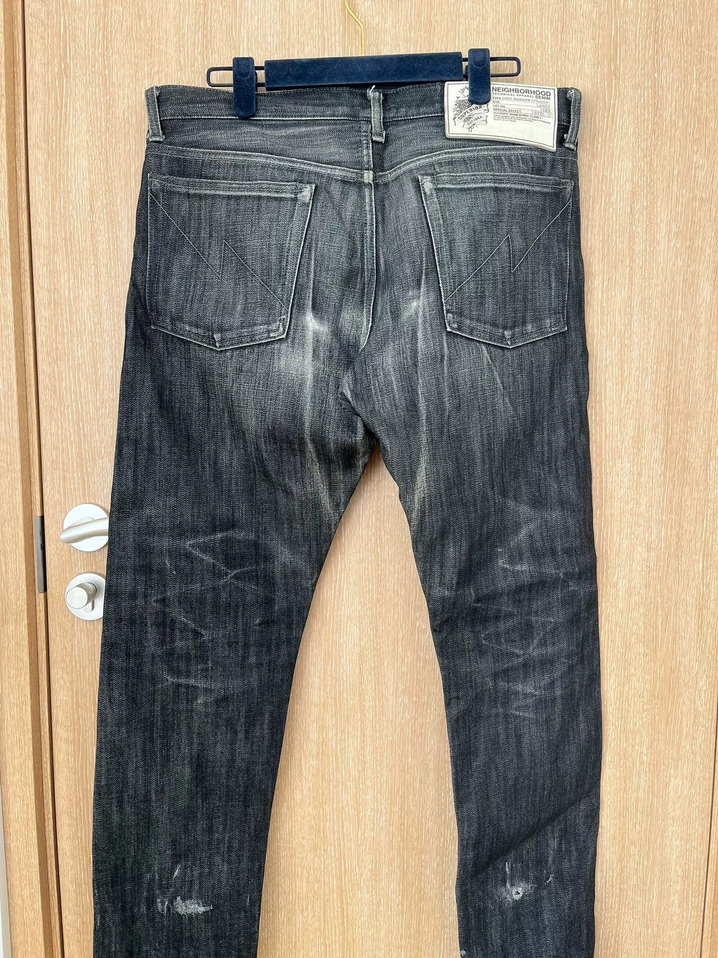 Neighborhood Neighborhood Black Jeans L Size US 34 / EU 50 - 2 Thumbnail