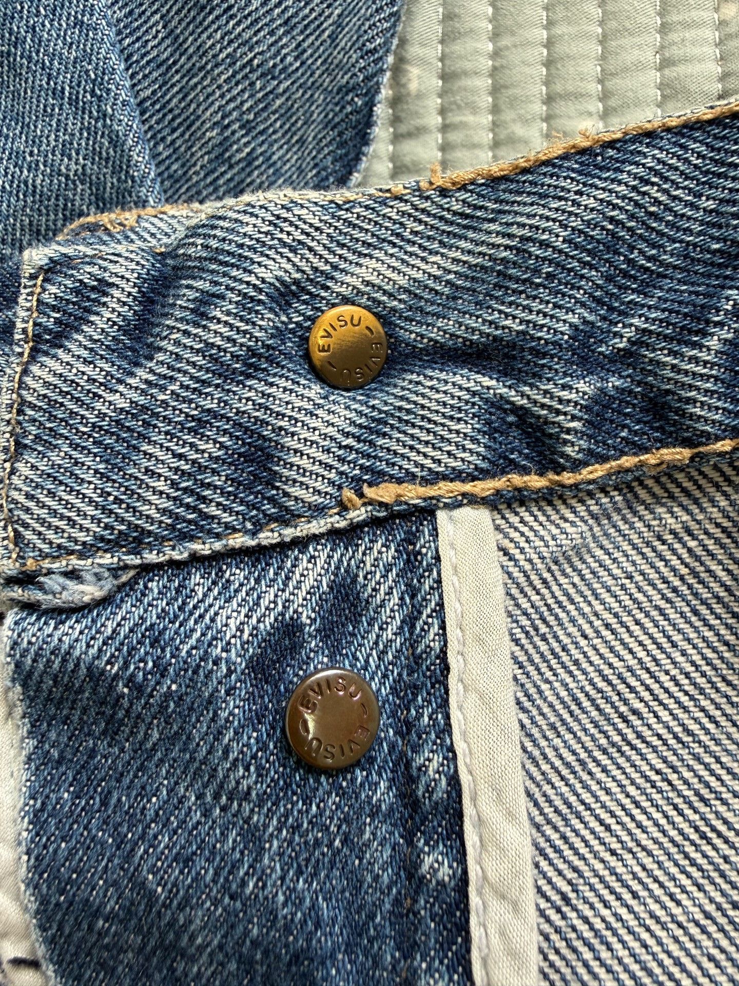 Evisu Evisu No.2 Washed Distressed Jeans Size US 32 / EU 48 - 3 Thumbnail