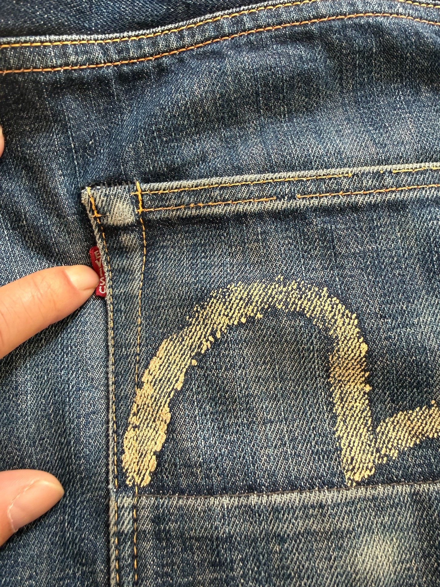 Evisu EVISU NO.2 Selvedge Denim Jeans Size US 34 / EU 50 - 4 Thumbnail
