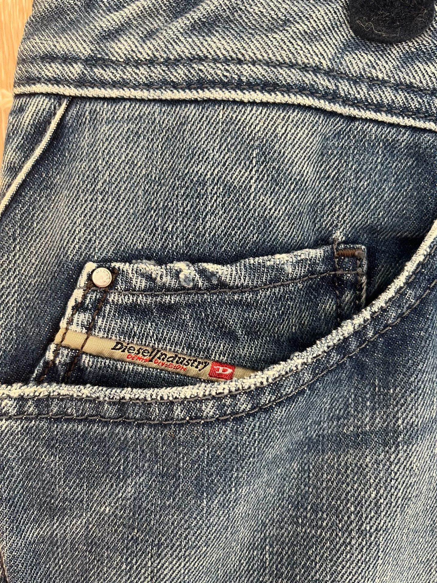 Diesel Diesel Heavyweight Zimbabwe Cotton Straight Jeans Size US 34 / EU 50 - 3 Thumbnail