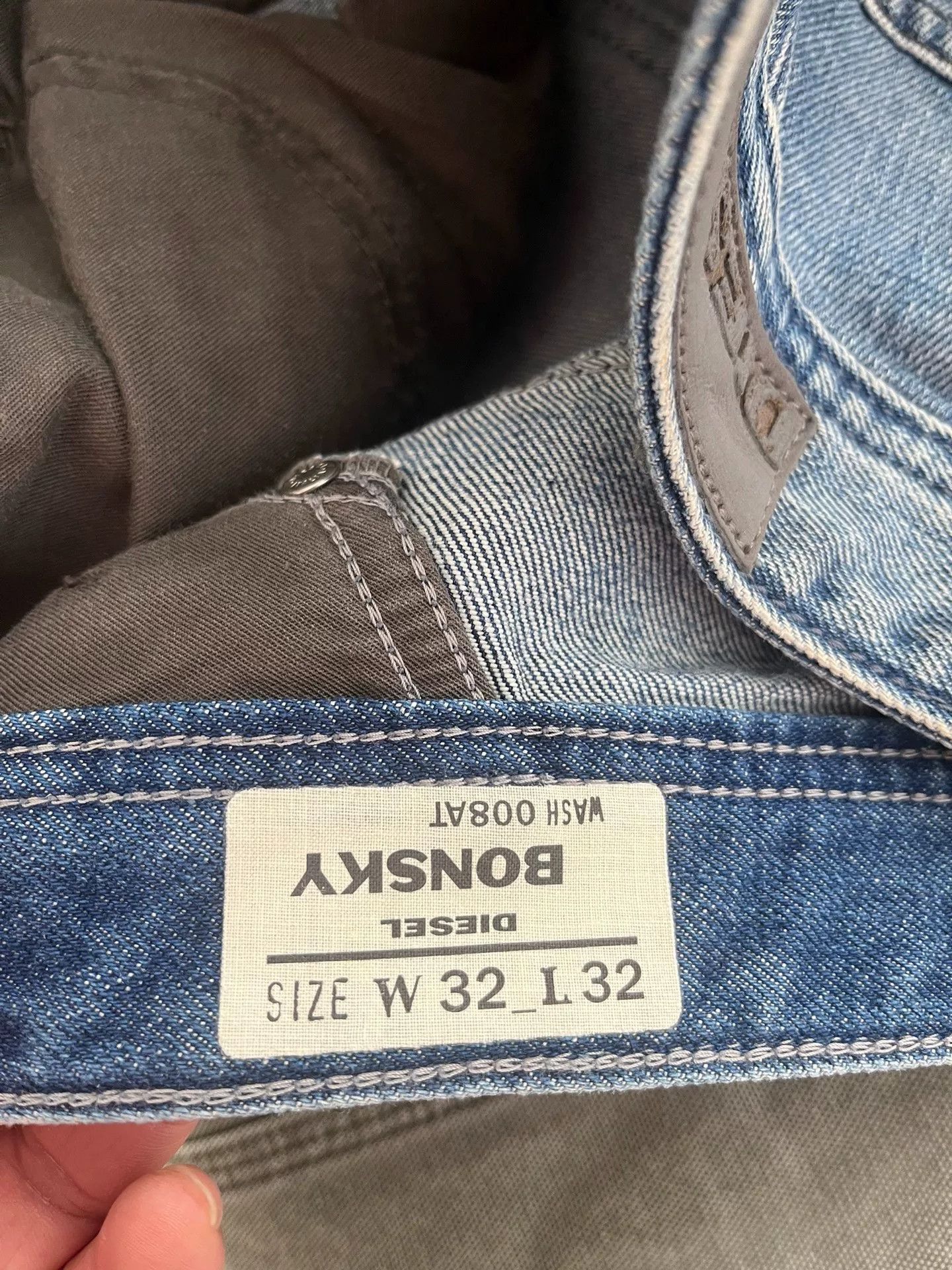 Diesel Diesel Heavyweight Zimbabwe Cotton Straight Jeans Size US 34 / EU 50 - 7 Thumbnail