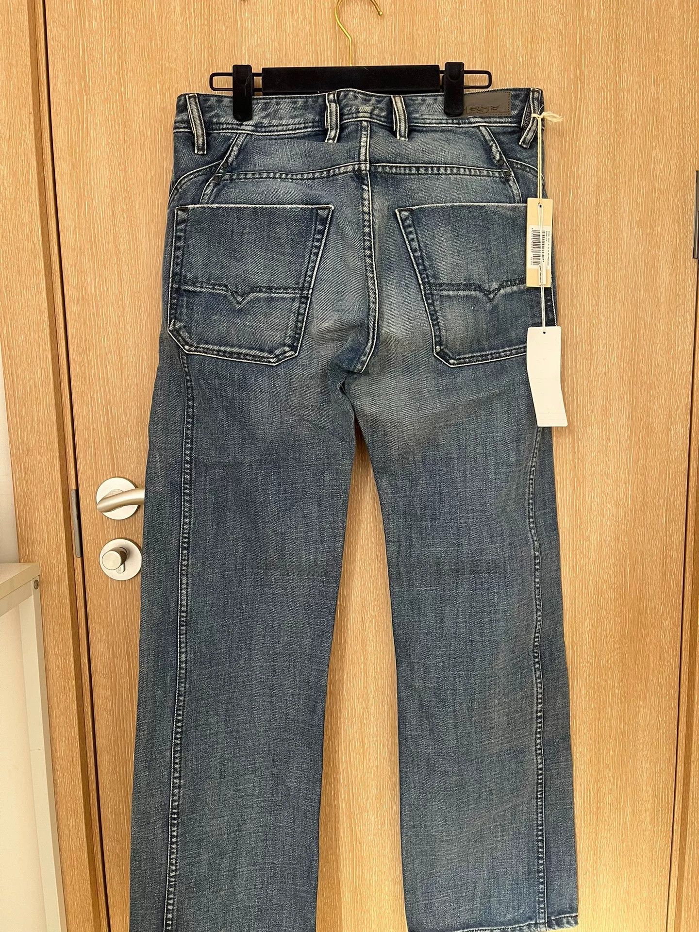 Diesel Diesel Heavyweight Zimbabwe Cotton Straight Jeans Size US 34 / EU 50 - 2 Thumbnail