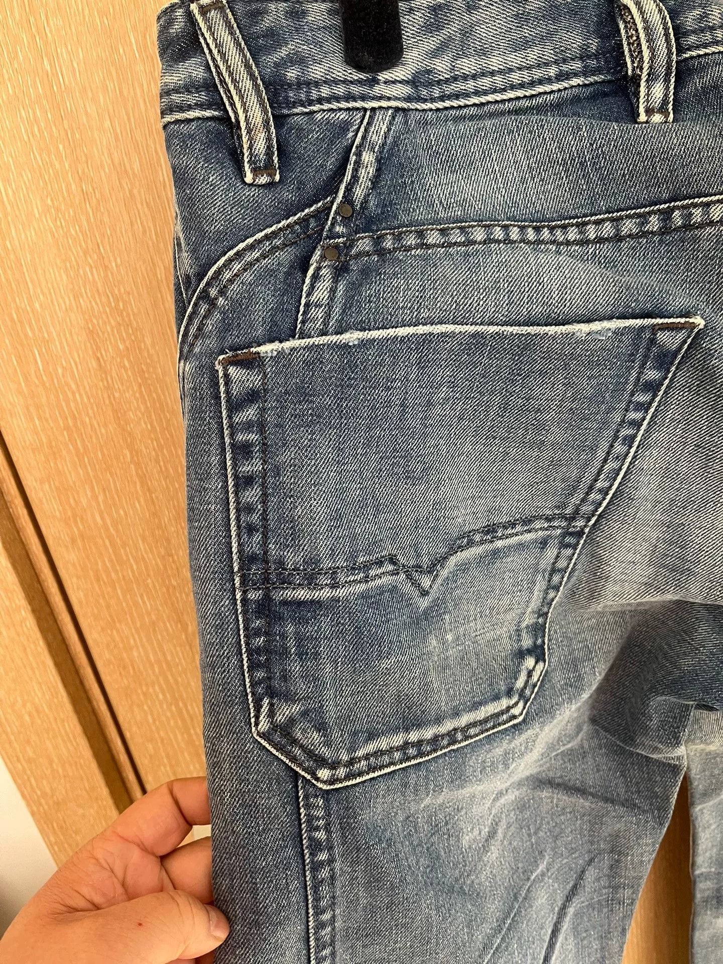 Diesel Diesel Heavyweight Zimbabwe Cotton Straight Jeans Size US 34 / EU 50 - 5 Thumbnail