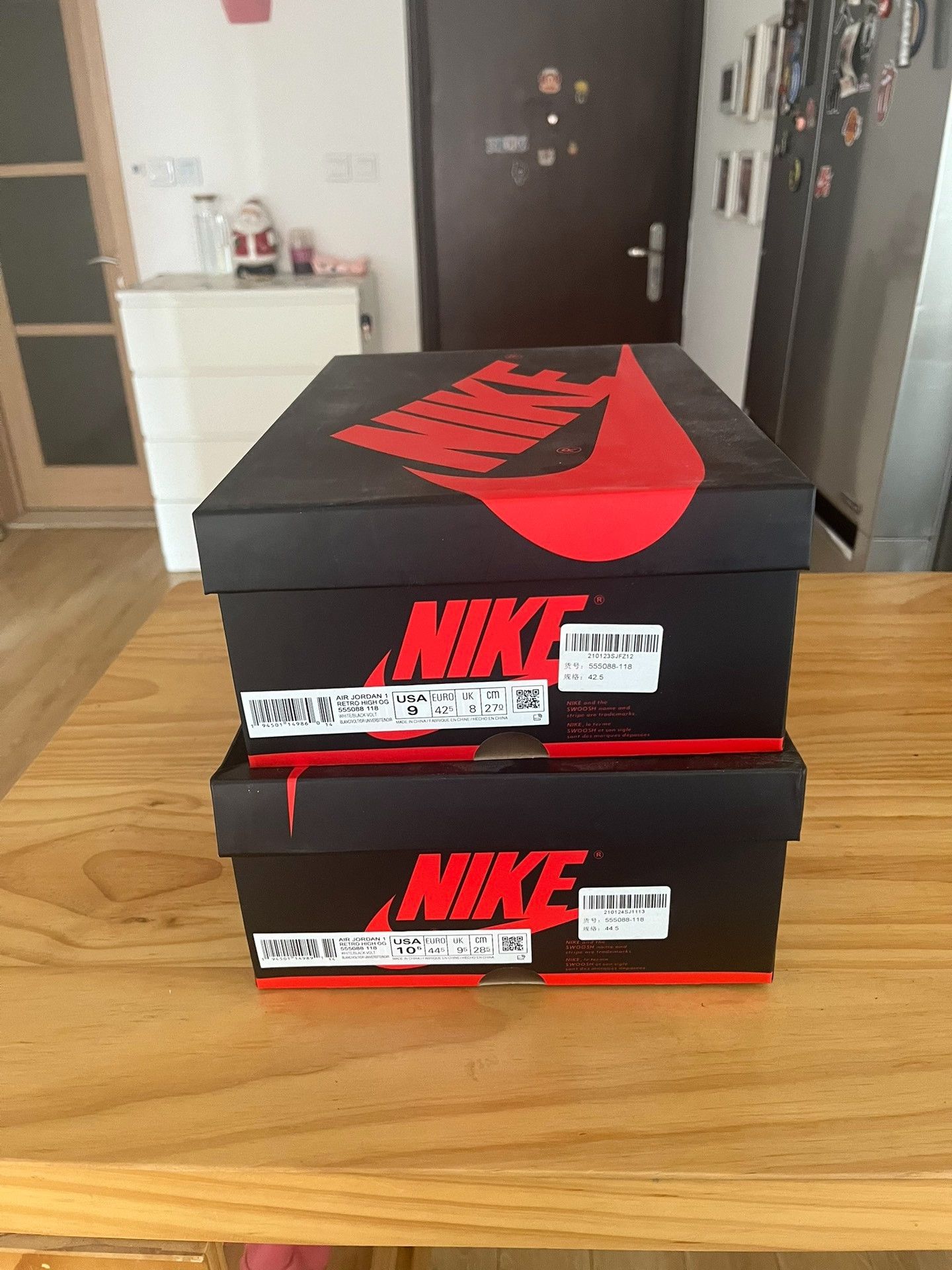 Jordan Brand Air Jordan 1 Yellow Orange Toe Size US 9 / EU 42 - 6 Thumbnail