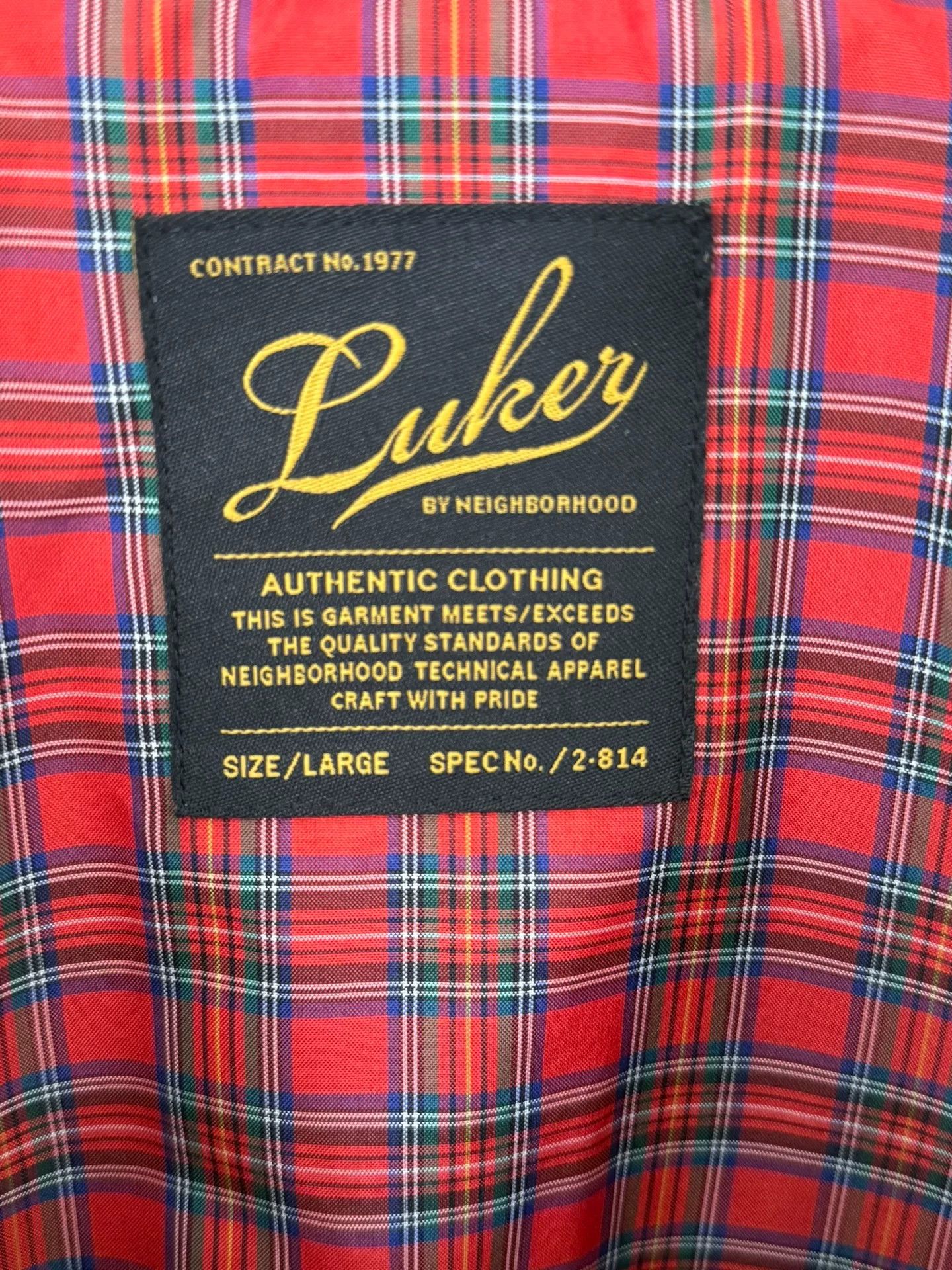Neighborhood Neighborhood Lucker Japanese Motorcycle Jacket Size US M / EU 48-50 / 2 - 3 Thumbnail
