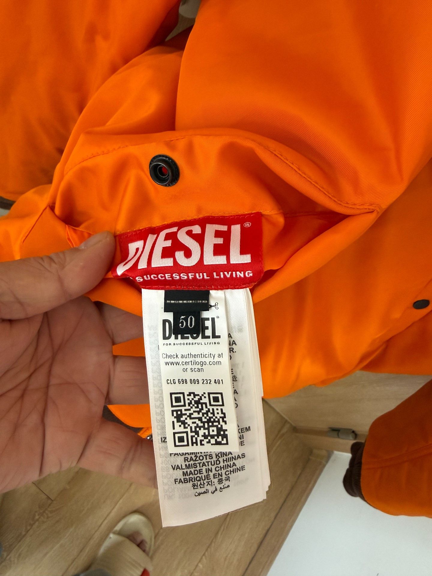 Diesel DIESEL Modified Pilot Jacket Size US M / EU 48-50 / 2 - 6 Thumbnail
