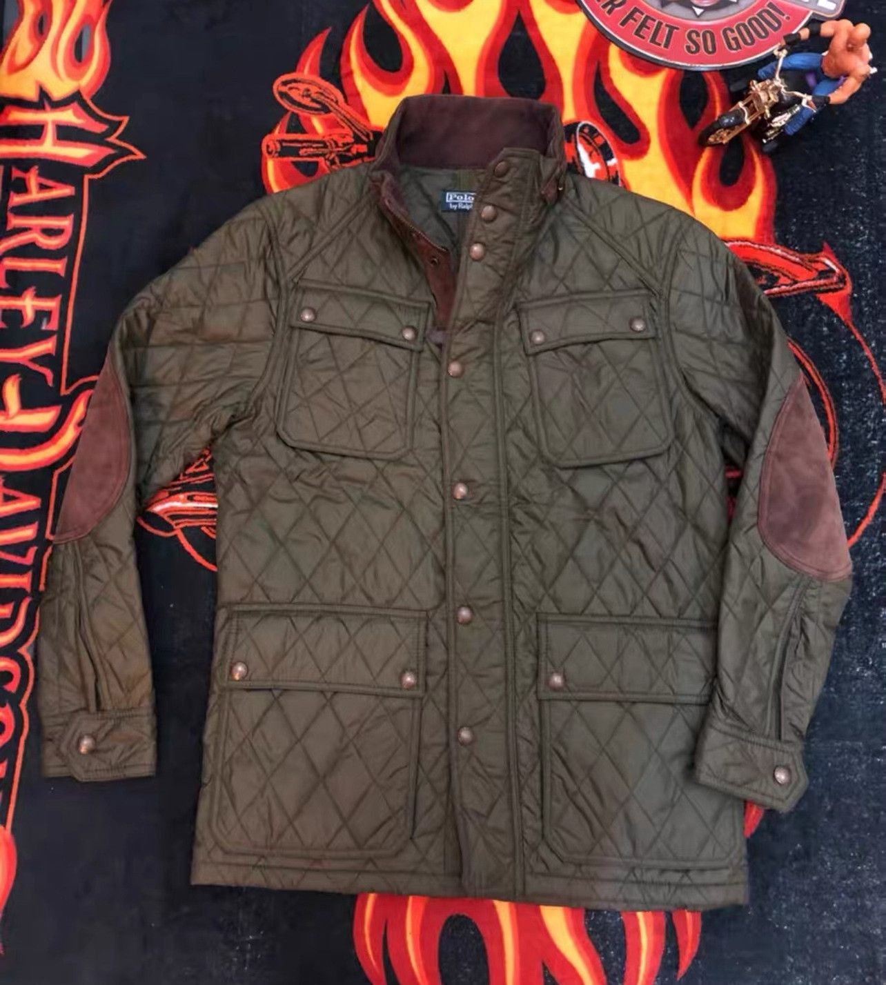 Polo Ralph Lauren Polo Ralph Lauren Vintage Slim Hunting Jacket Size US M / EU 48-50 / 2 - 2 Thumbnail
