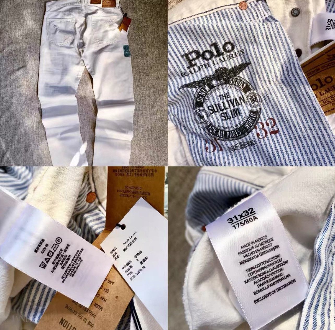 Polo Ralph Lauren Polo Ralph Lauren Vintage Distressed Slim Jeans Size US 31 - 9 Thumbnail