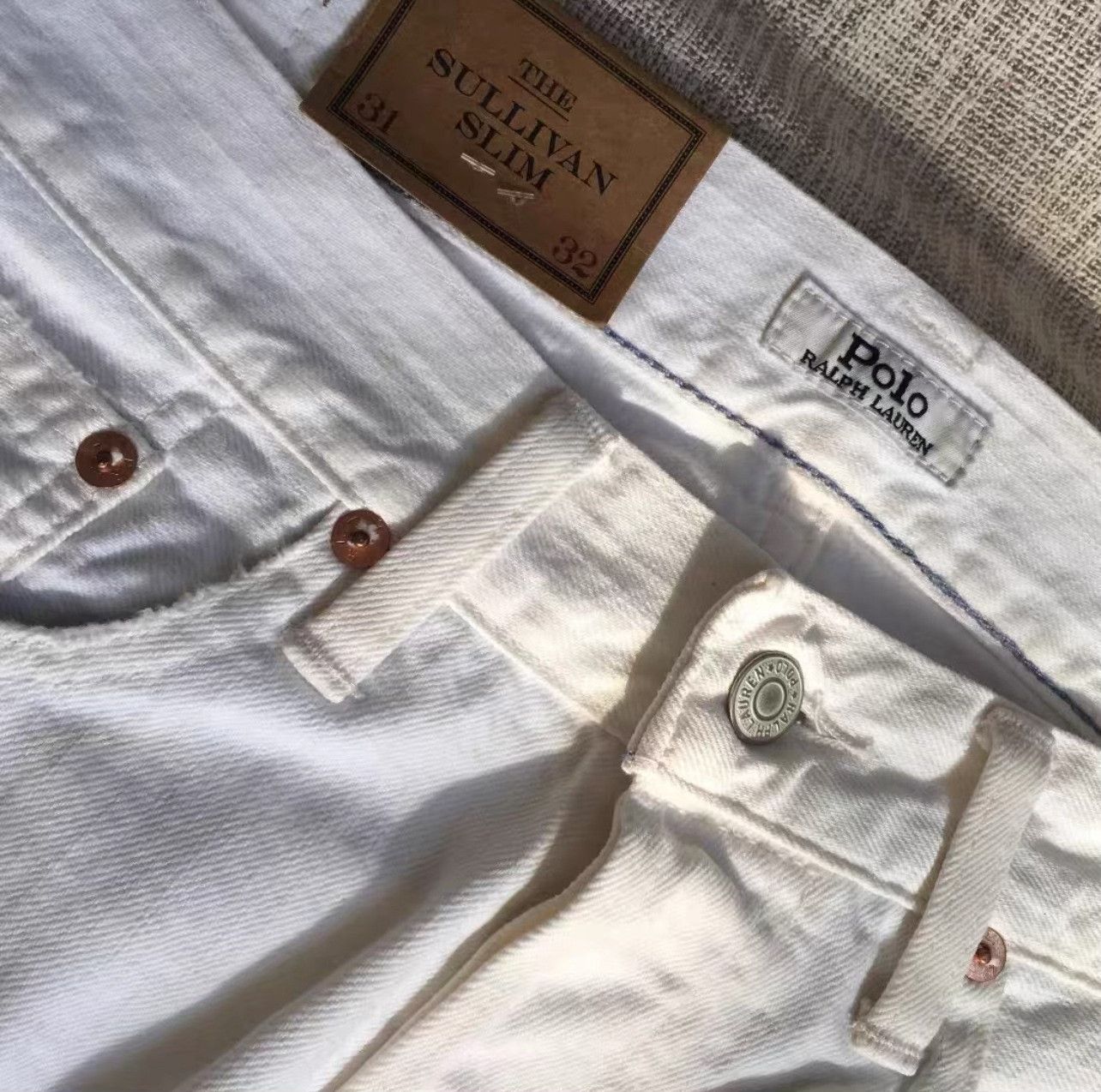Polo Ralph Lauren Polo Ralph Lauren Vintage Distressed Slim Jeans Size US 31 - 4 Thumbnail