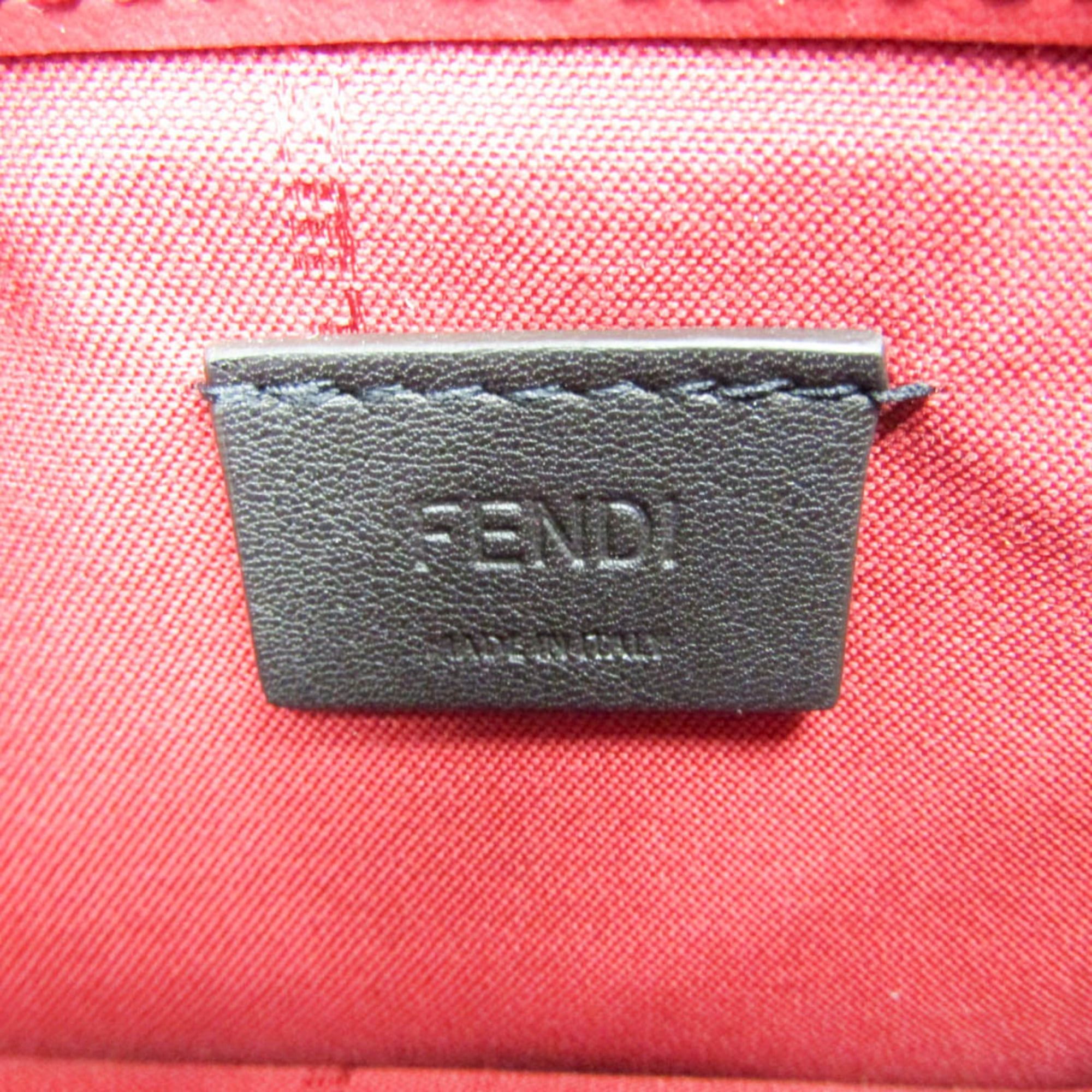 Fendi Fendi Bag Bugs 8M0346 Women's Leather Chain/Shoulder Wallet Red Color Size ONE SIZE - 15 Thumbnail
