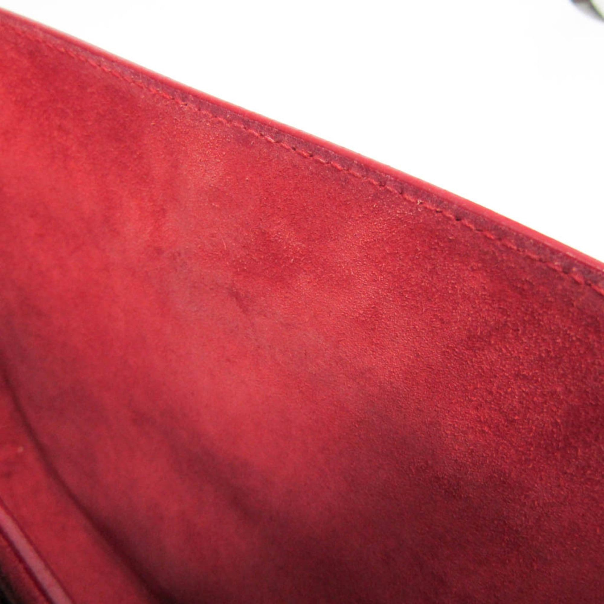 Yves Saint Laurent Yves Saint Laurent Betty 532985 Women's Leather Shoulder Bag Red Color Size ONE SIZE - 18 Thumbnail