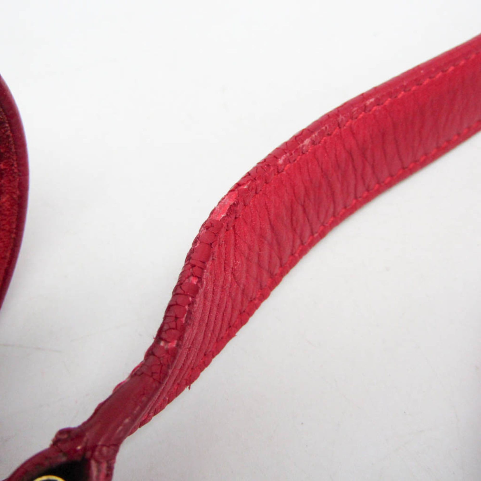 Yves Saint Laurent Yves Saint Laurent Betty 532985 Women's Leather Shoulder Bag Red Color Size ONE SIZE - 12 Thumbnail