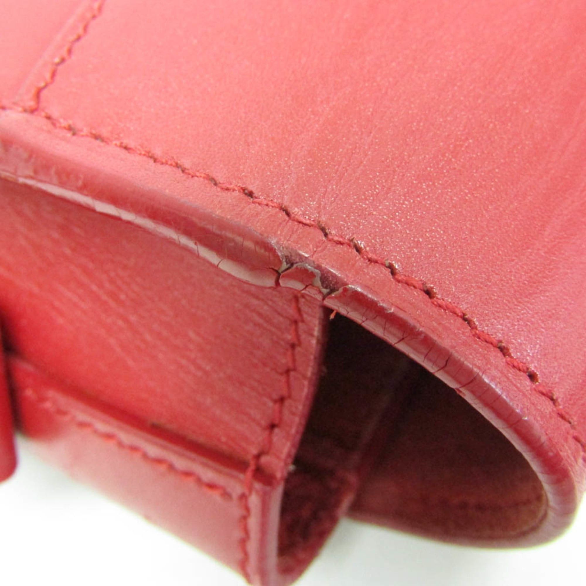 Yves Saint Laurent Yves Saint Laurent Betty 532985 Women's Leather Shoulder Bag Red Color Size ONE SIZE - 6 Thumbnail