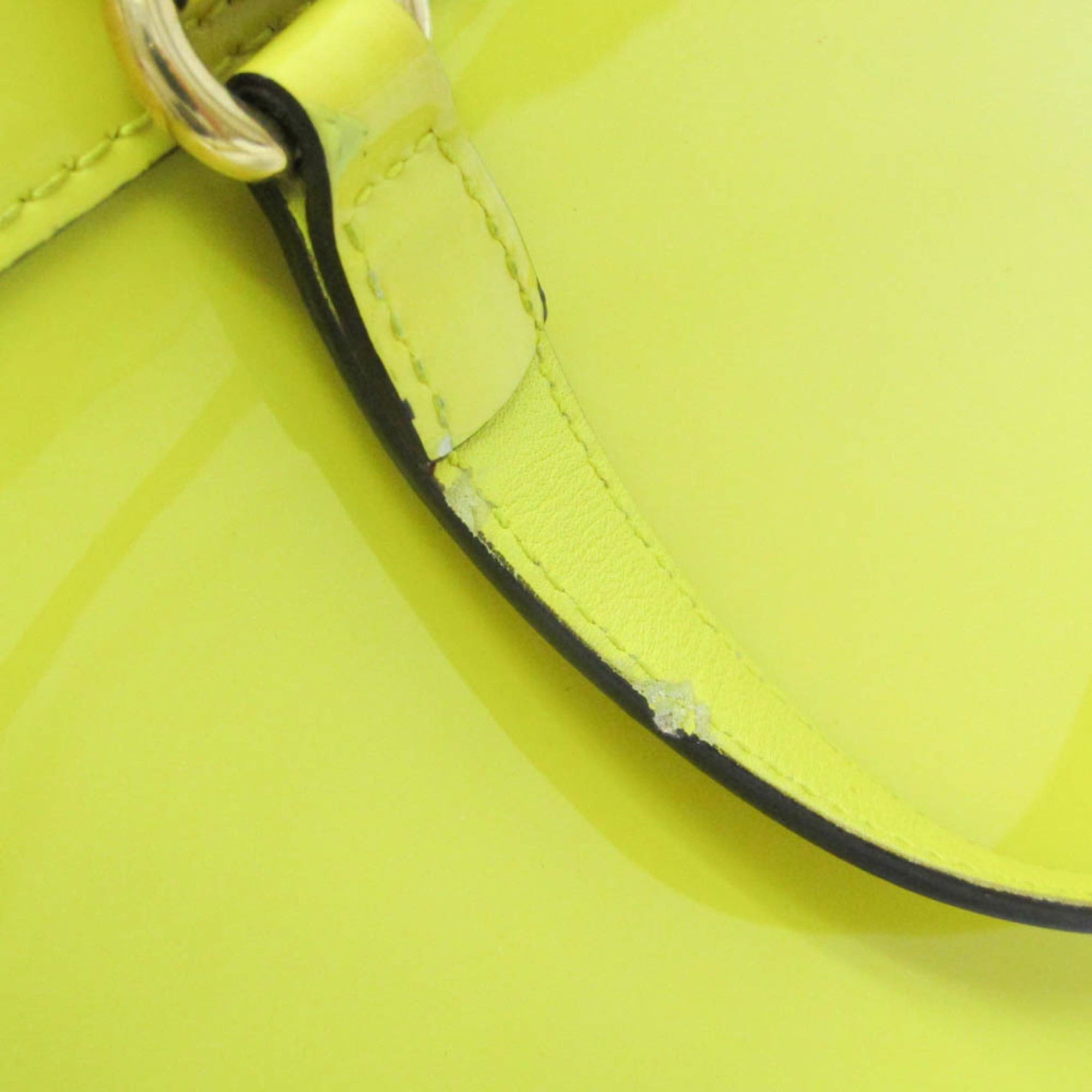 Gucci Gucci Horsebit CHINA EXCLUSIVE 371925 Women's Patent Leather Handbag,Shoulder Bag Yellow Size ONE SIZE - 11 Thumbnail