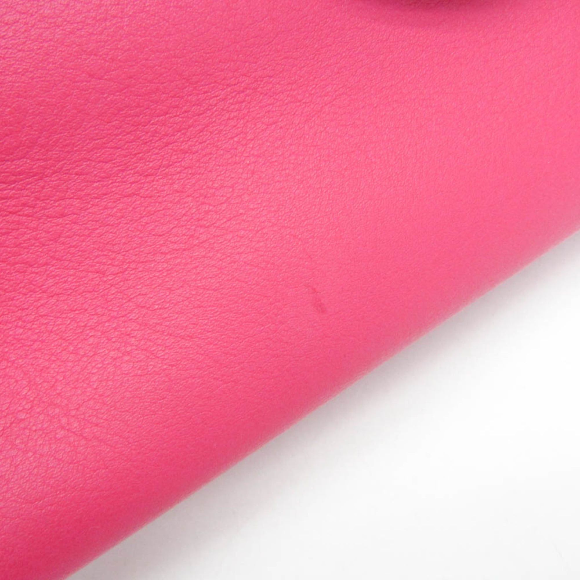 Saint Laurent Paris Saint Laurent Petit Bus 311210 Women's Leather Handbag,Shoulder Bag Pink Size ONE SIZE - 6 Thumbnail