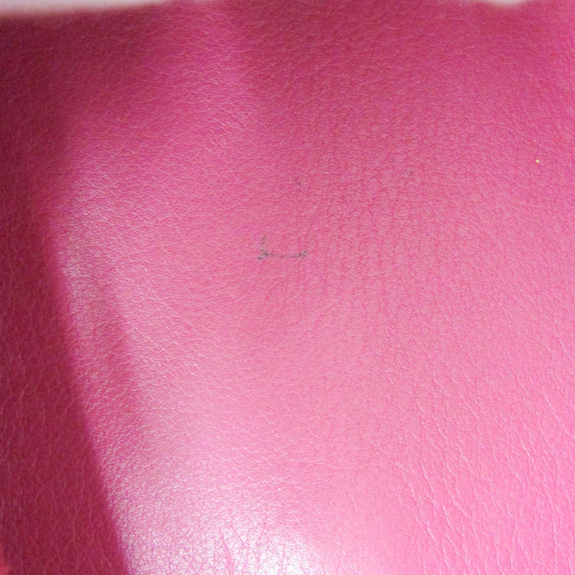 Saint Laurent Paris Saint Laurent Petit Bus 311210 Women's Leather Handbag,Shoulder Bag Pink Size ONE SIZE - 16 Thumbnail