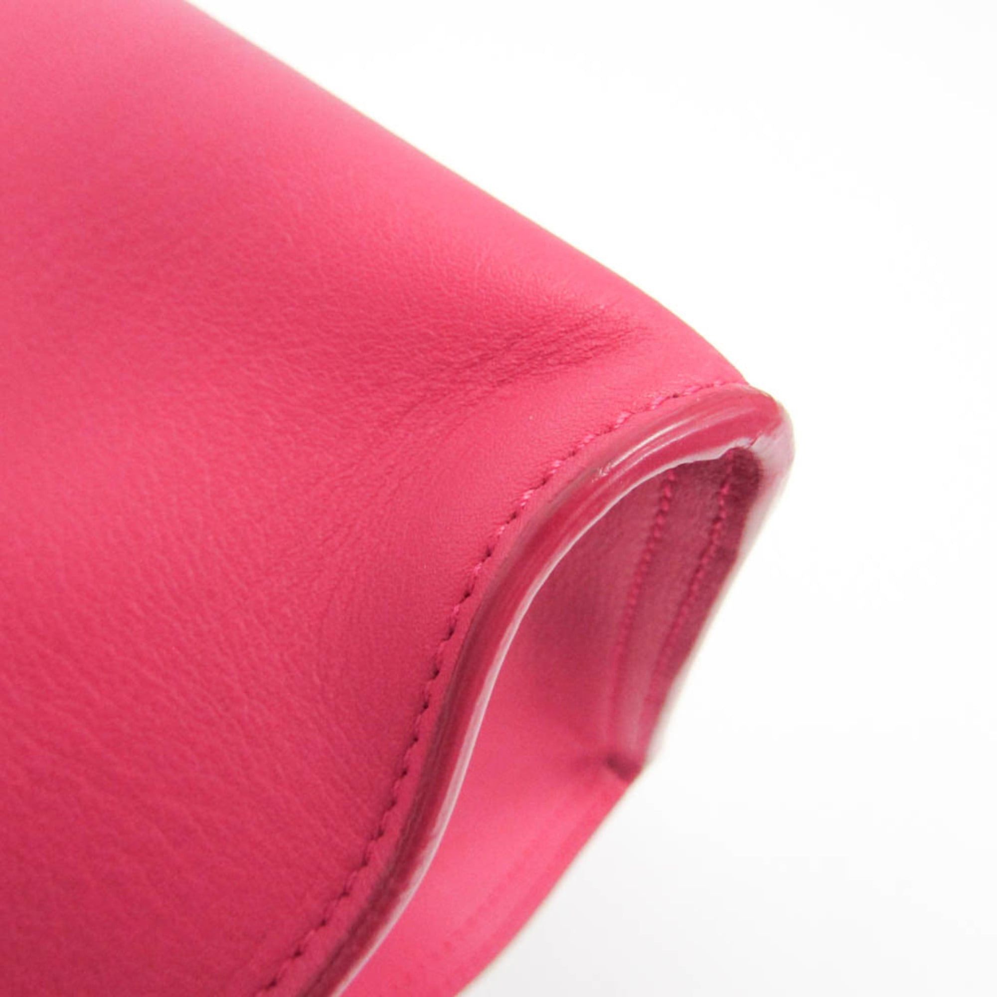 Saint Laurent Paris Saint Laurent Petit Bus 311210 Women's Leather Handbag,Shoulder Bag Pink Size ONE SIZE - 4 Thumbnail