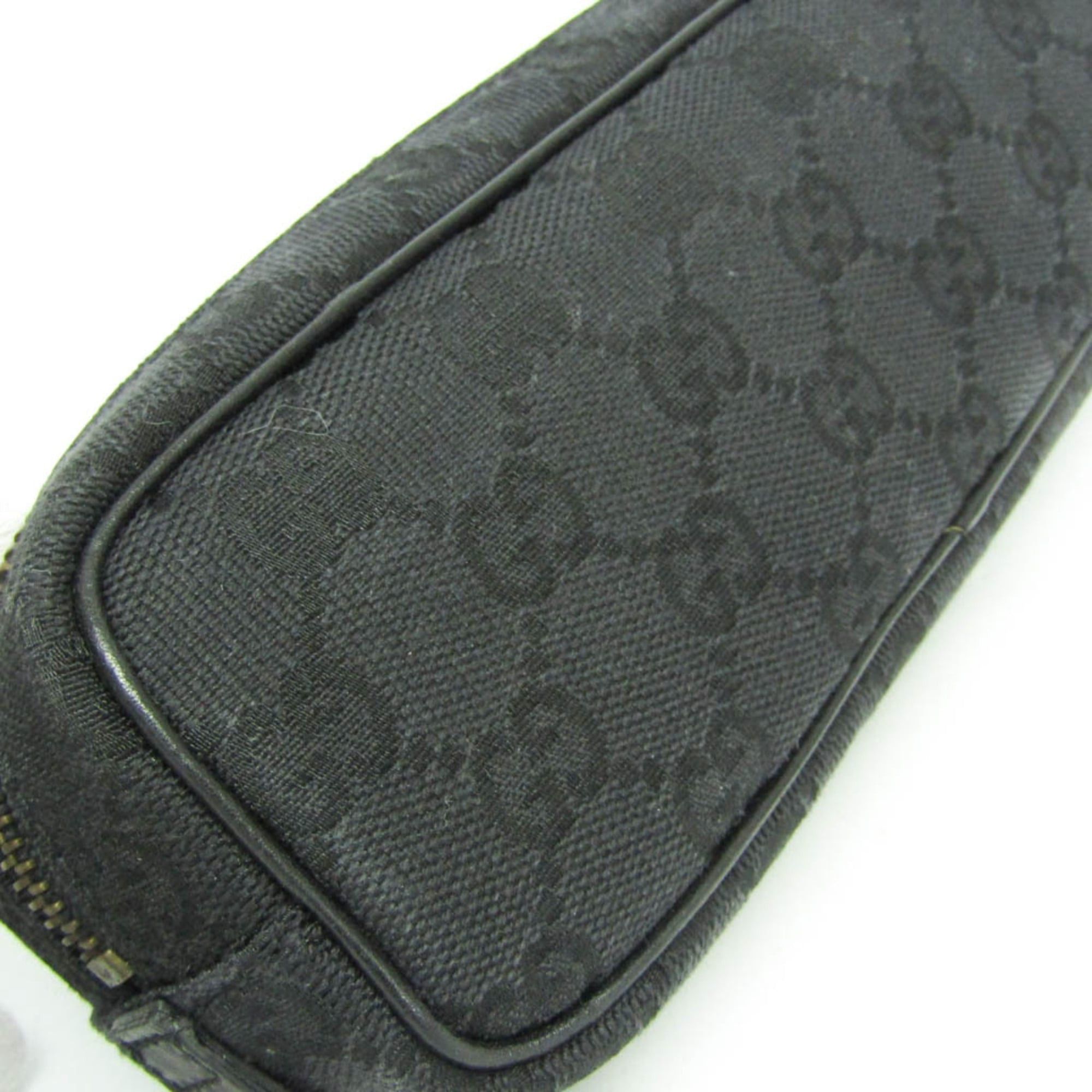 Gucci Gucci GG Canvas Pen Case (Black) 106648 Size ONE SIZE - 10 Thumbnail