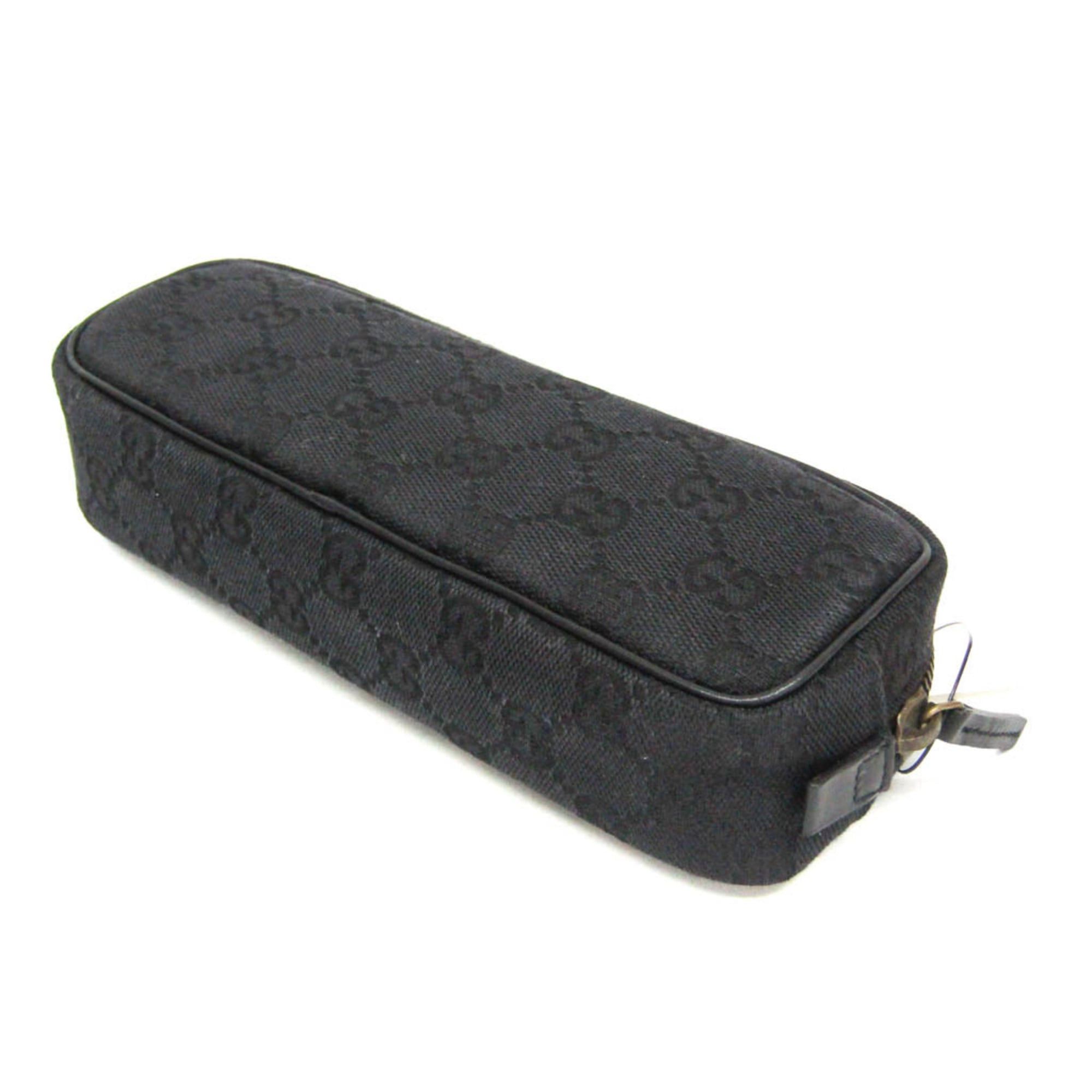 Gucci Gucci GG Canvas Pen Case (Black) 106648 Size ONE SIZE - 2 Thumbnail