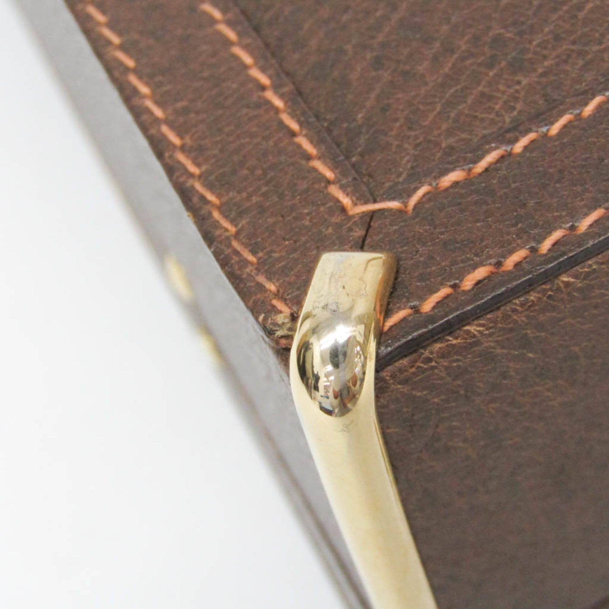 Gucci Gucci Interlocking G 016 20 0491 Men,Women Leather Attaché Case,Handbag Brown Size ONE SIZE - 5 Thumbnail