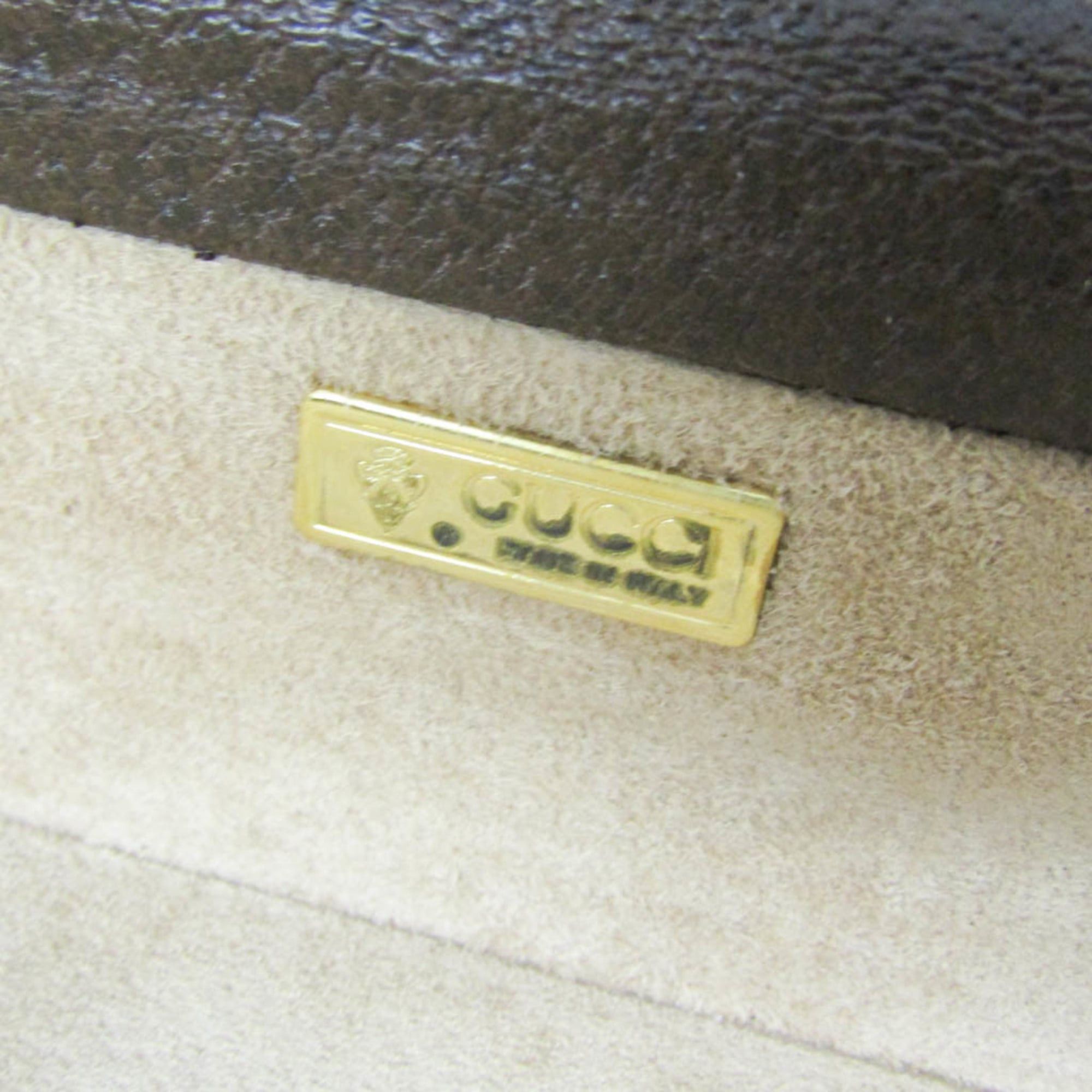 Gucci Gucci Interlocking G 016 20 0491 Men,Women Leather Attaché Case,Handbag Brown Size ONE SIZE - 16 Thumbnail