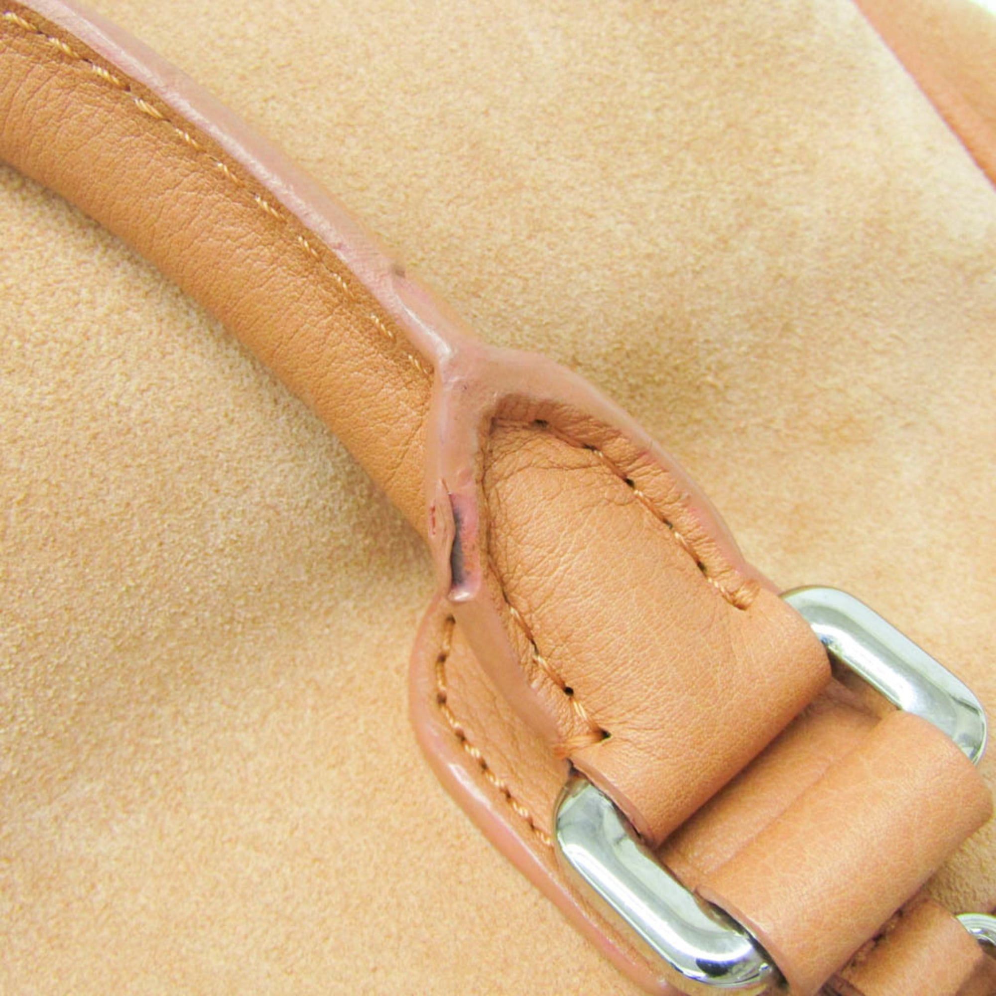Loewe Loewe Amazona 28 Women's Suede,Leather Handbag,Shoulder Bag Orange Size ONE SIZE - 14 Thumbnail