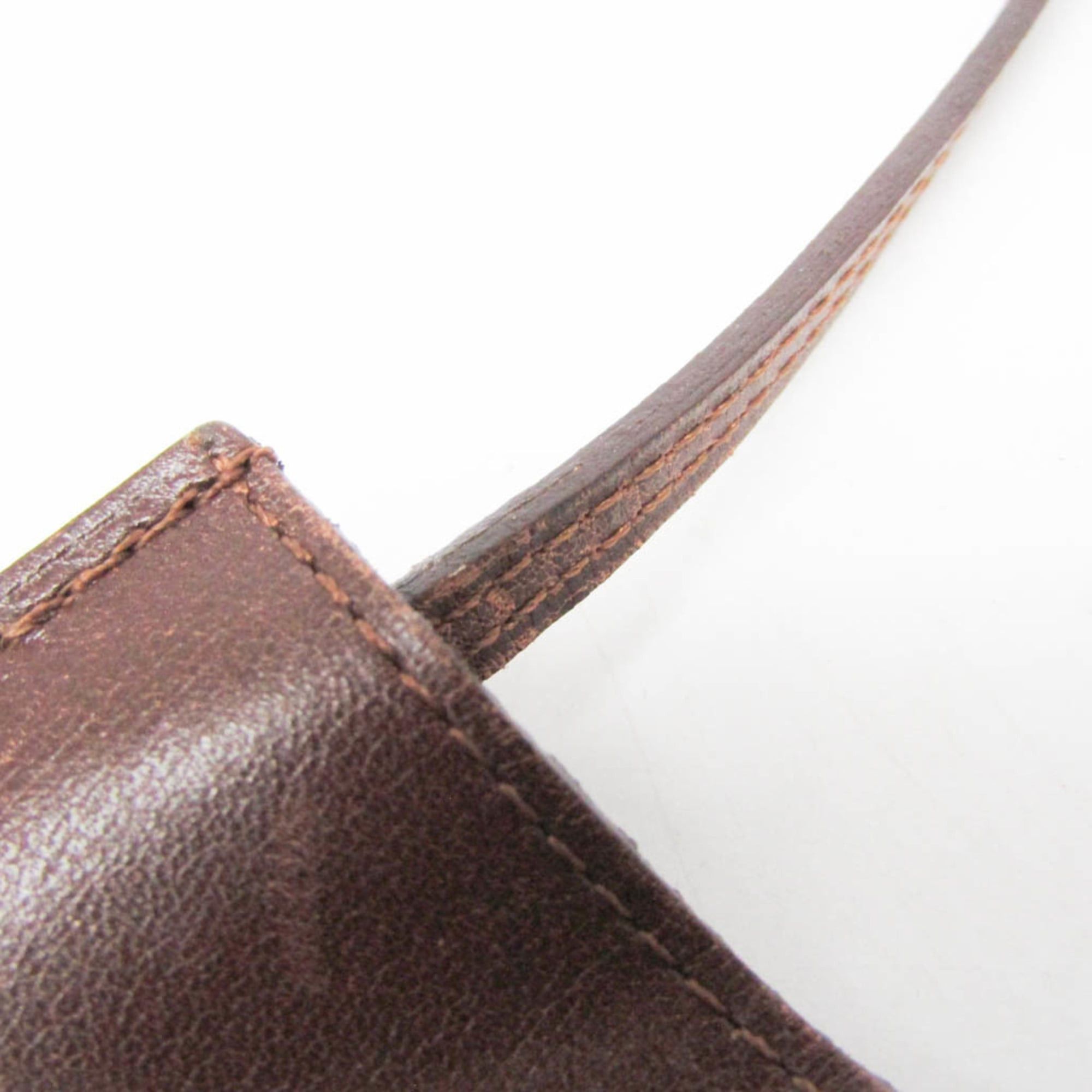 Hermes Hermes Onimaitou Men,Women Box Calf Leather Shoulder Bag Brown Size ONE SIZE - 11 Thumbnail