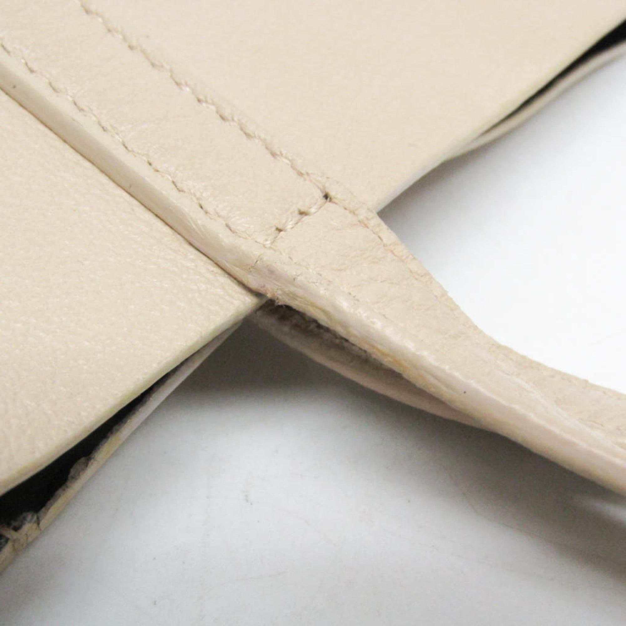 Balenciaga Balenciaga Everyday Tote XXS 551815 Women's Leather Shoulder Bag,Tote Bag Light Beige Size ONE SIZE - 11 Thumbnail