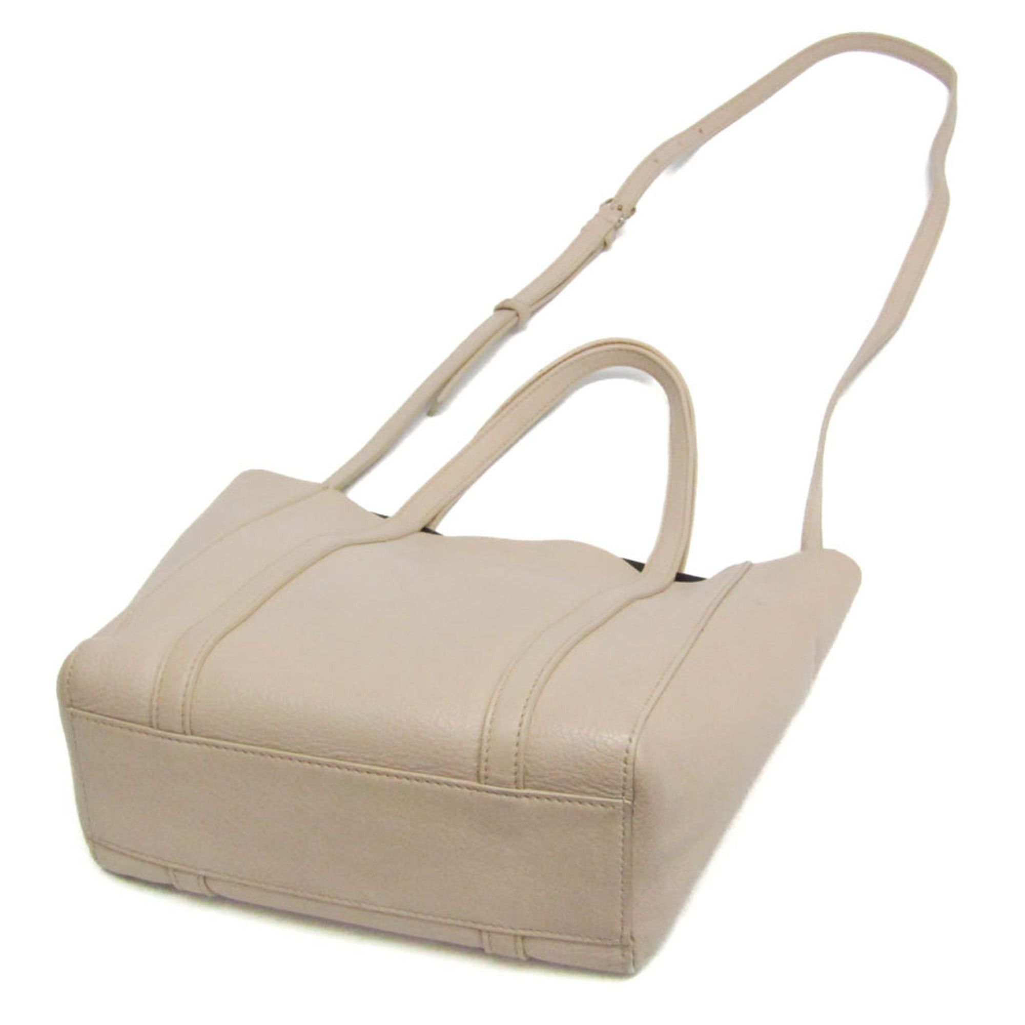 Balenciaga Balenciaga Everyday Tote XXS 551815 Women's Leather Shoulder Bag,Tote Bag Light Beige Size ONE SIZE - 2 Thumbnail