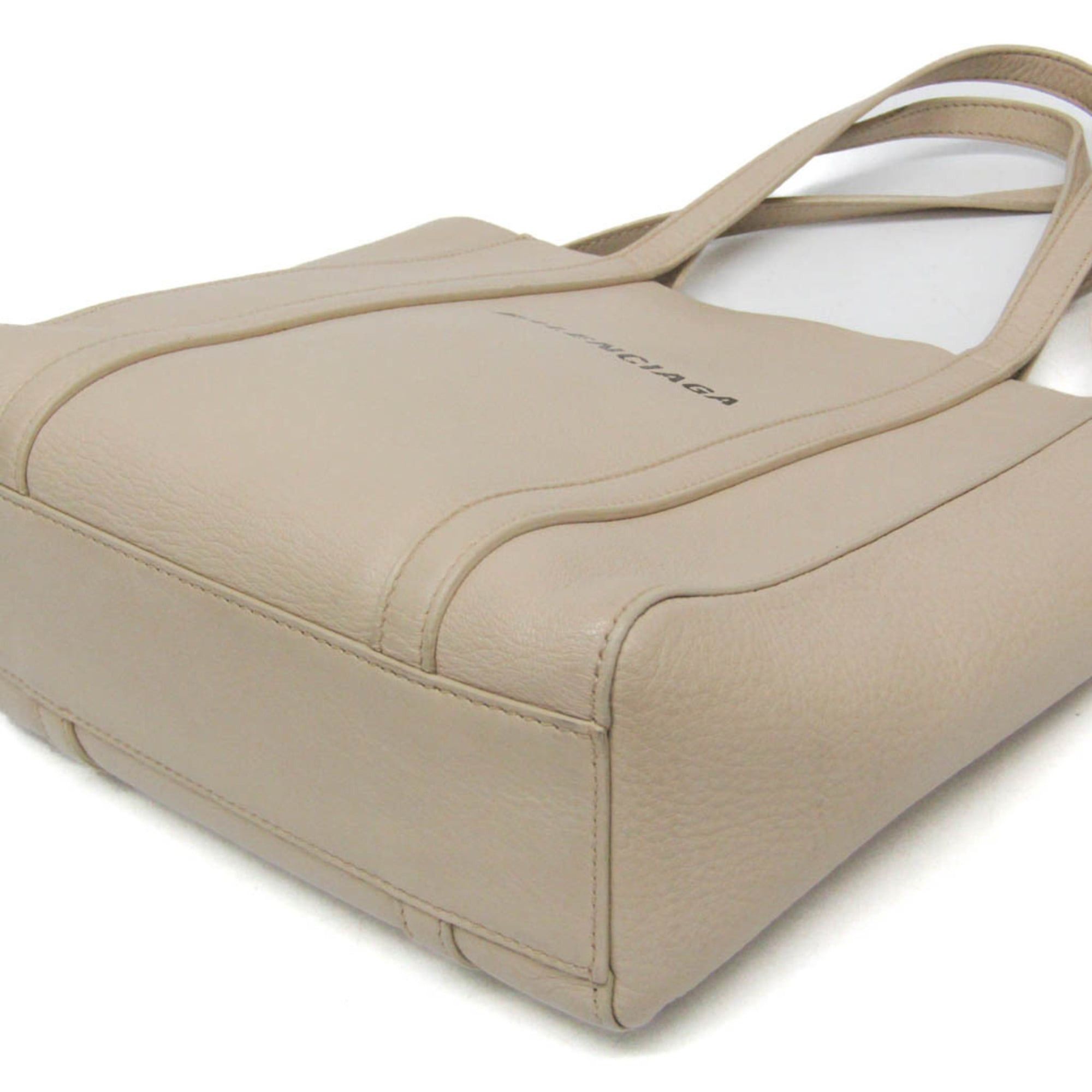 Balenciaga Balenciaga Everyday Tote XXS 551815 Women's Leather Shoulder Bag,Tote Bag Light Beige Size ONE SIZE - 4 Thumbnail