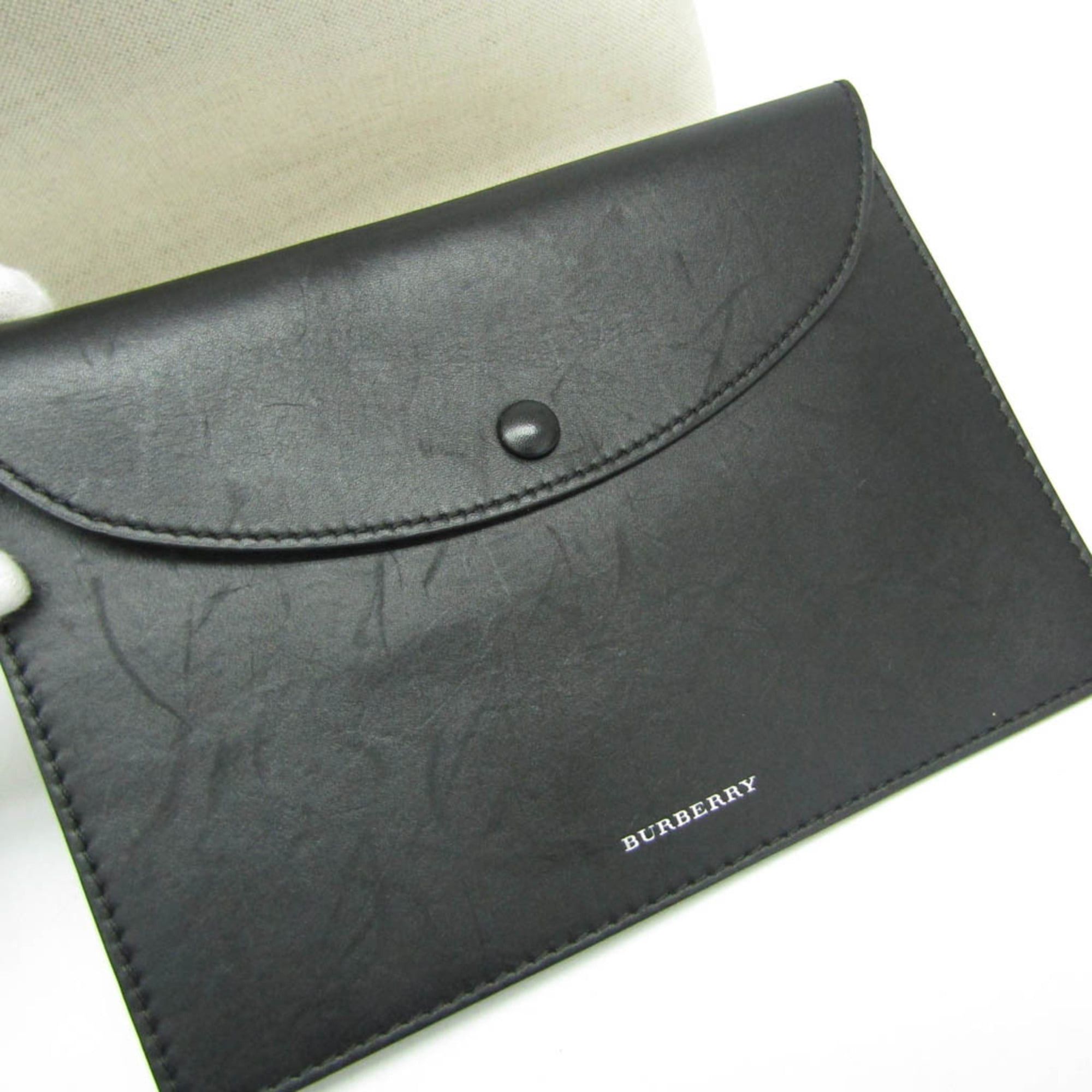 Burberry Burberry Large Bucket Bag Men,Women Canvas,Leather Shoulder Bag Black,Light Beige Size ONE SIZE - 16 Thumbnail