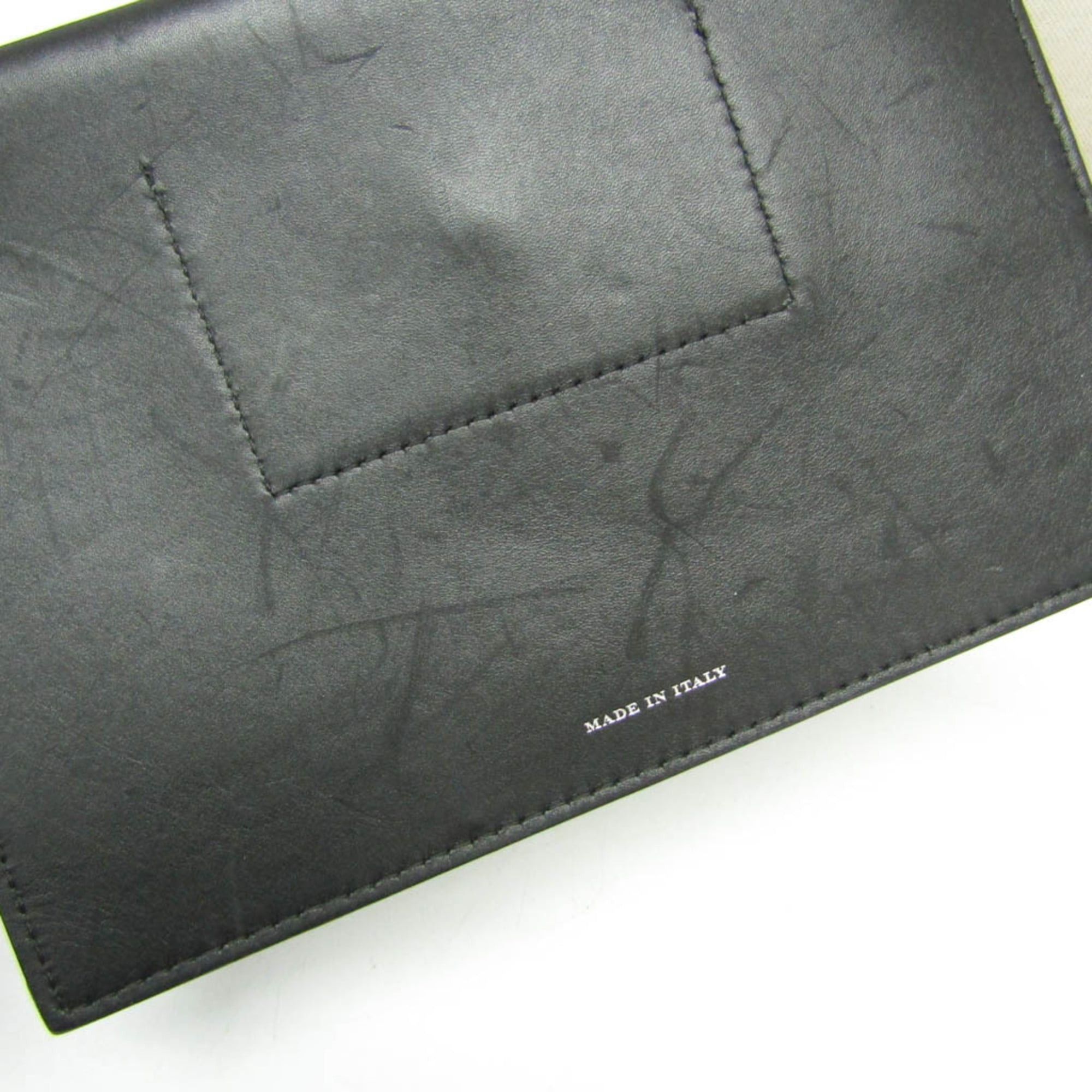 Burberry Burberry Large Bucket Bag Men,Women Canvas,Leather Shoulder Bag Black,Light Beige Size ONE SIZE - 17 Thumbnail