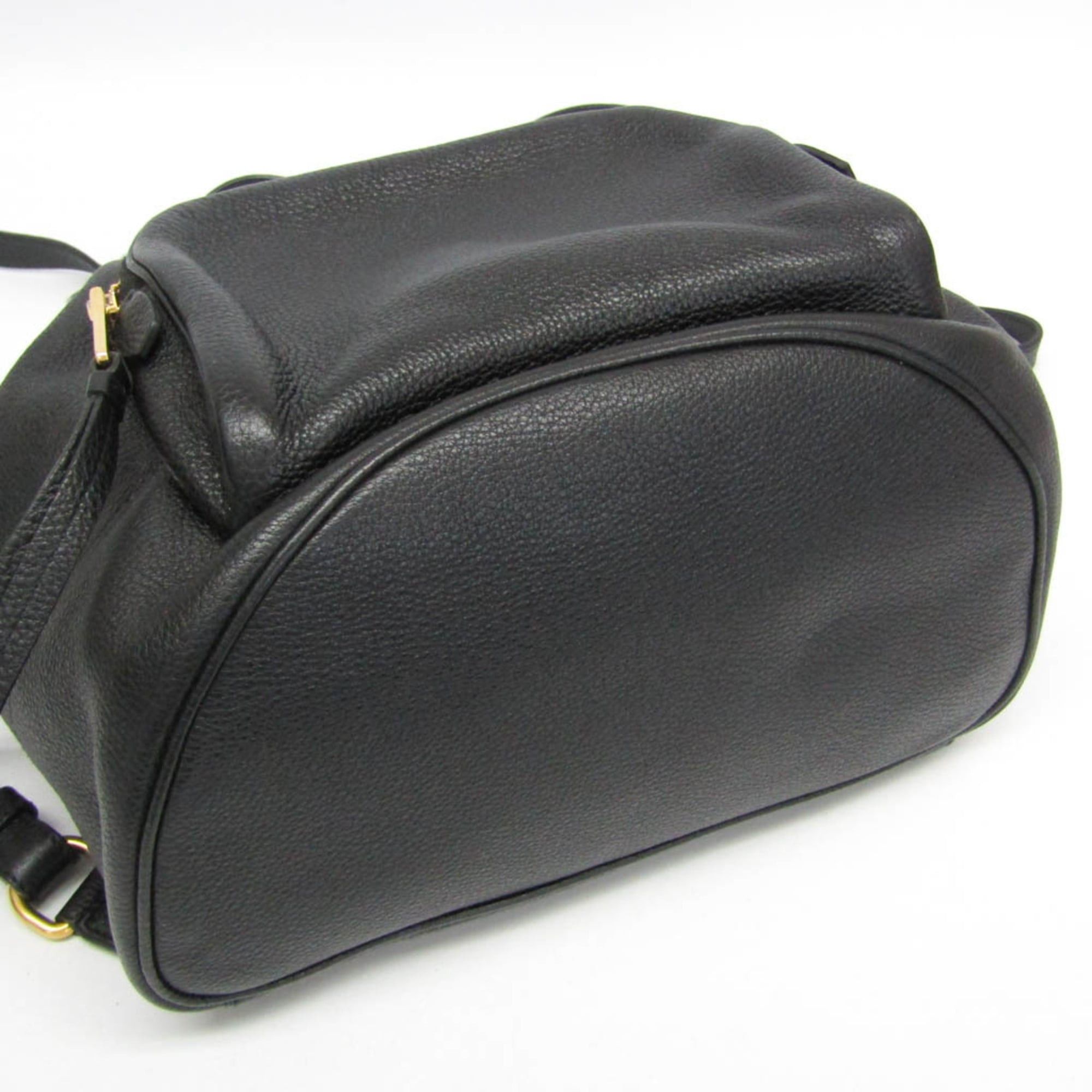 Prada Prada VIT.DAINO 1BZ035 Women's Leather Backpack Black Size ONE SIZE - 6 Thumbnail