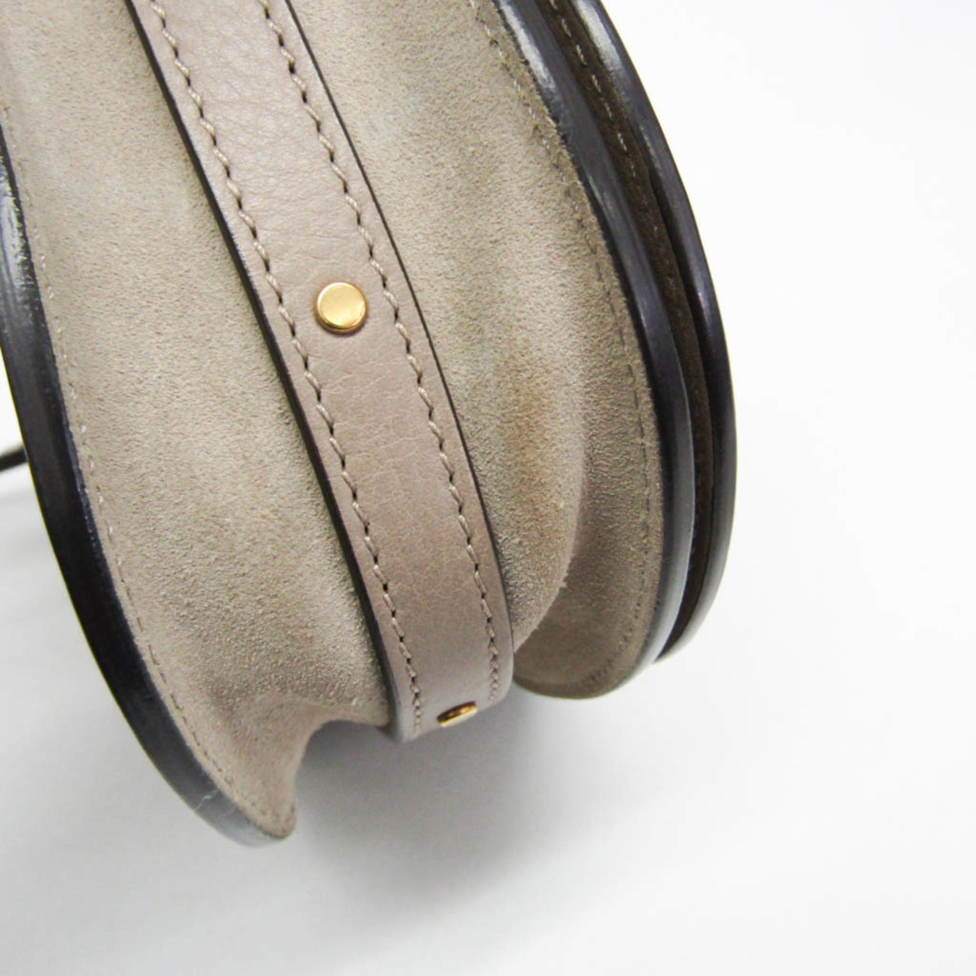 Chloe Chloé Nile Women's Leather,Suede Handbag,Shoulder Bag Grayish Size ONE SIZE - 11 Thumbnail