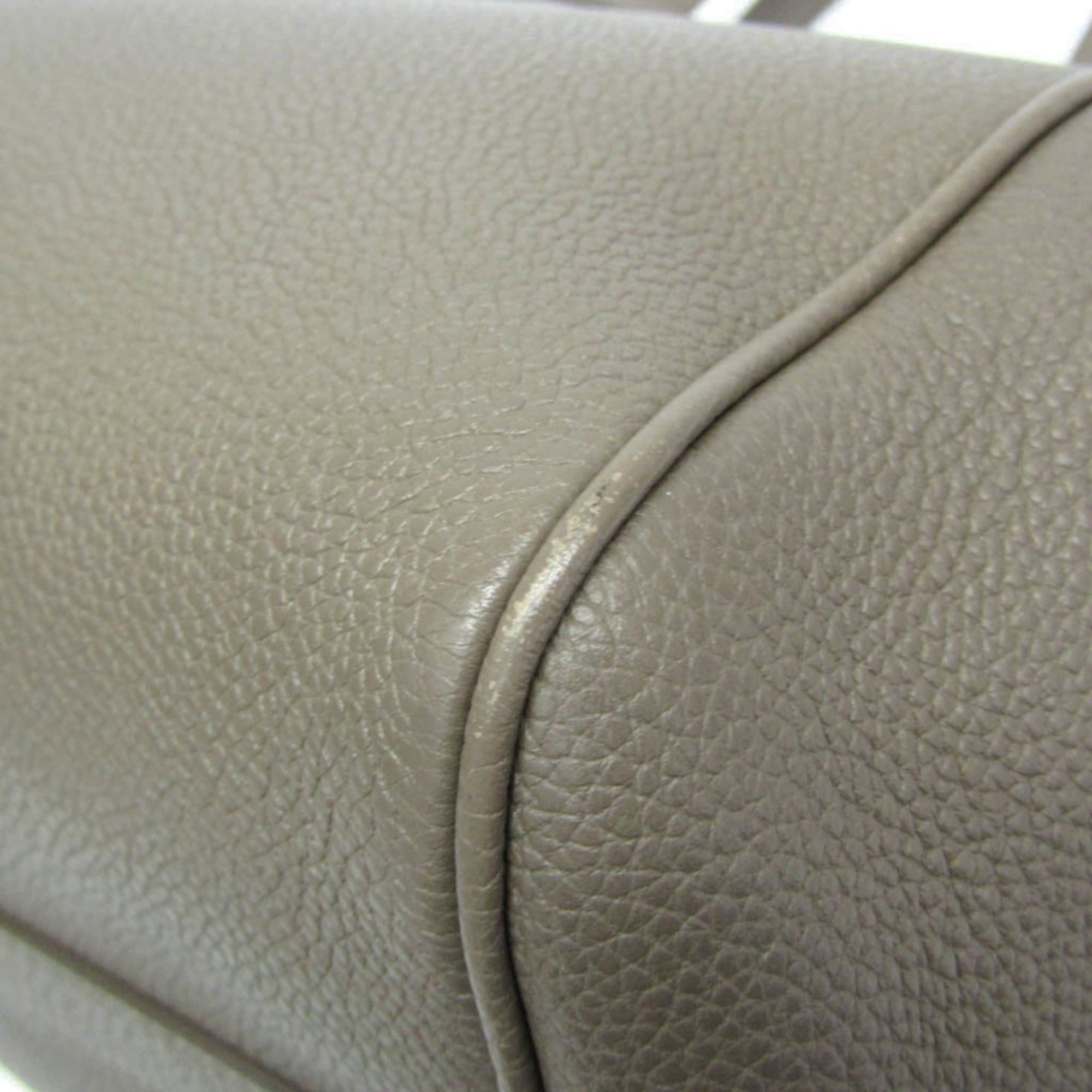 Celine Celine Small Fold Cabas 194073 Women's Leather Handbag,Shoulder Bag Gray Brown Size ONE SIZE - 7 Thumbnail