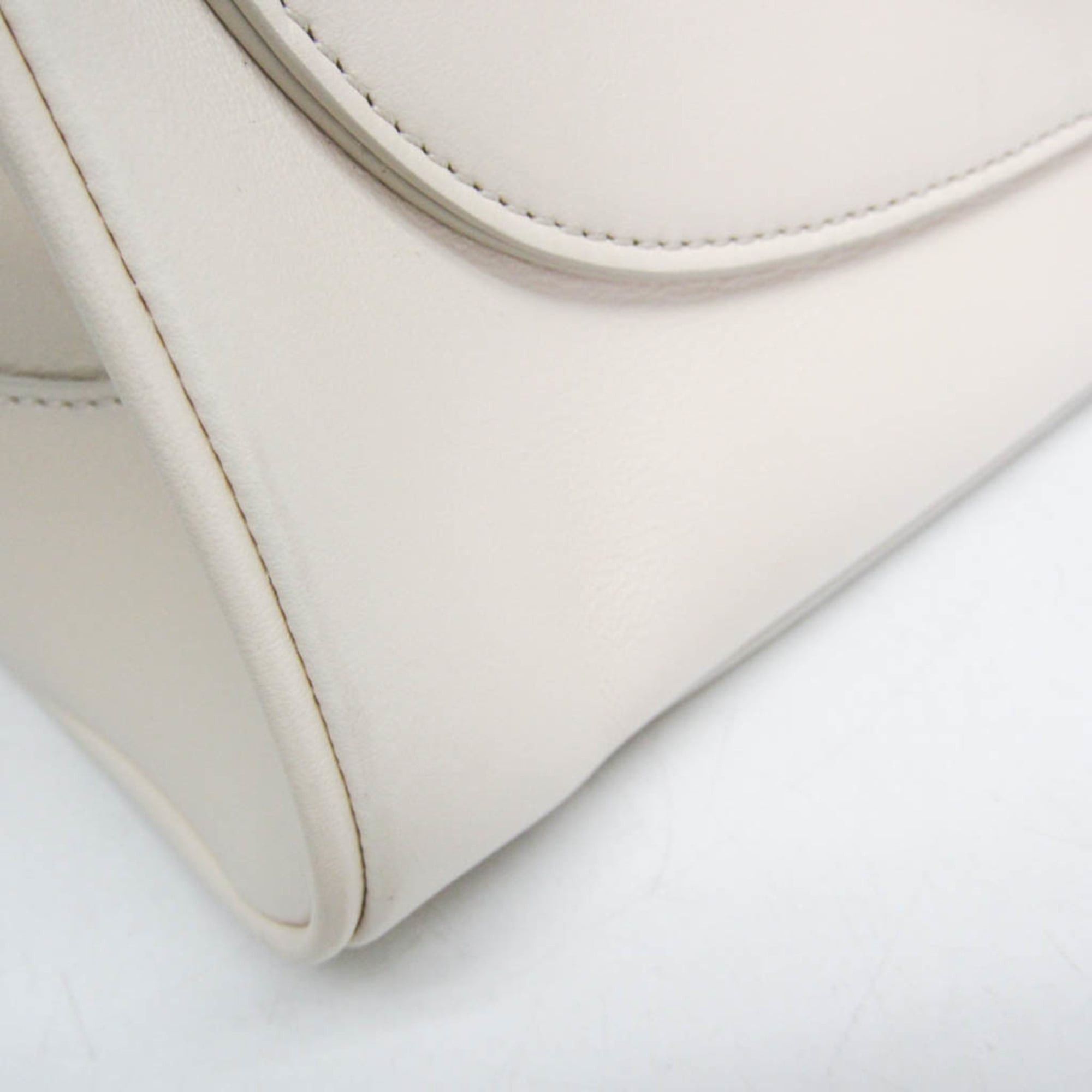 Tod's Tod's T Timeless Women's Leather Handbag,Shoulder Bag Off-white Size ONE SIZE - 7 Thumbnail