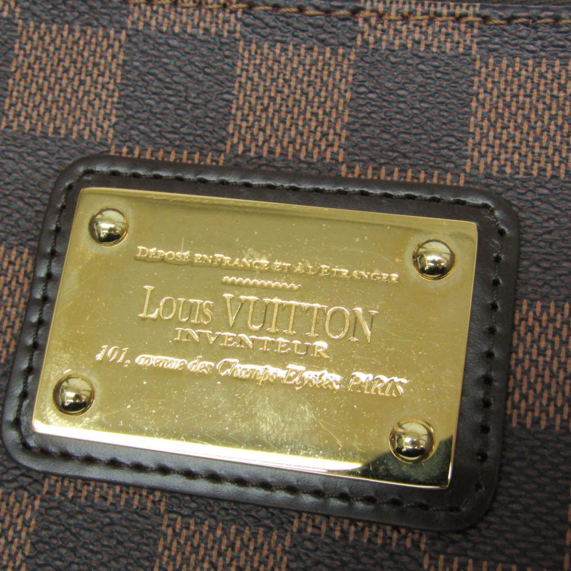 Louis Vuitton Louis Vuitton Damier Eva N55213 Women's Handbag,Shoulder Bag Brown,Ebene Size ONE SIZE - 9 Thumbnail