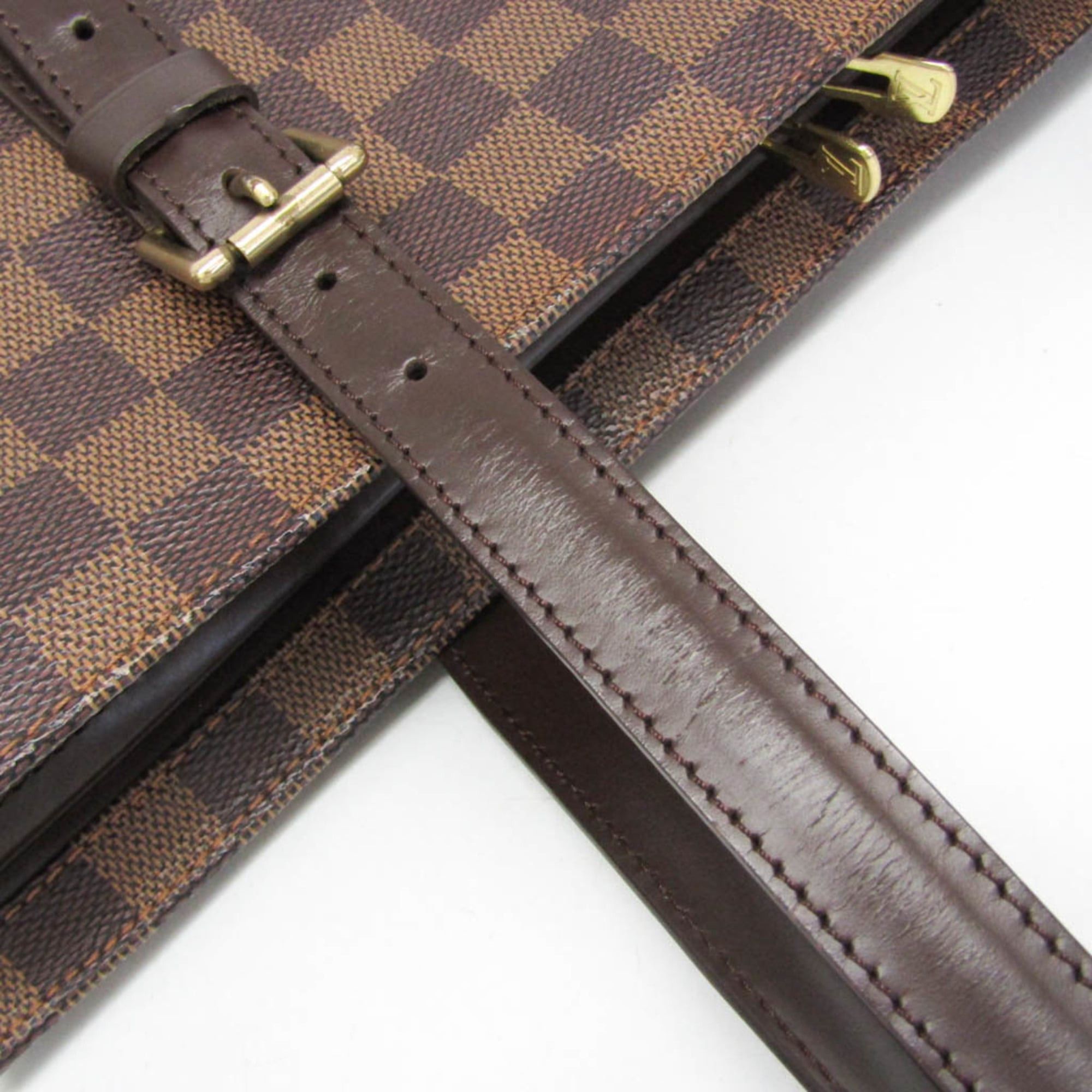 Louis Vuitton Louis Vuitton Damier Chelsea N51119 Women's Shoulder Bag Brown,Ebene Size ONE SIZE - 7 Thumbnail