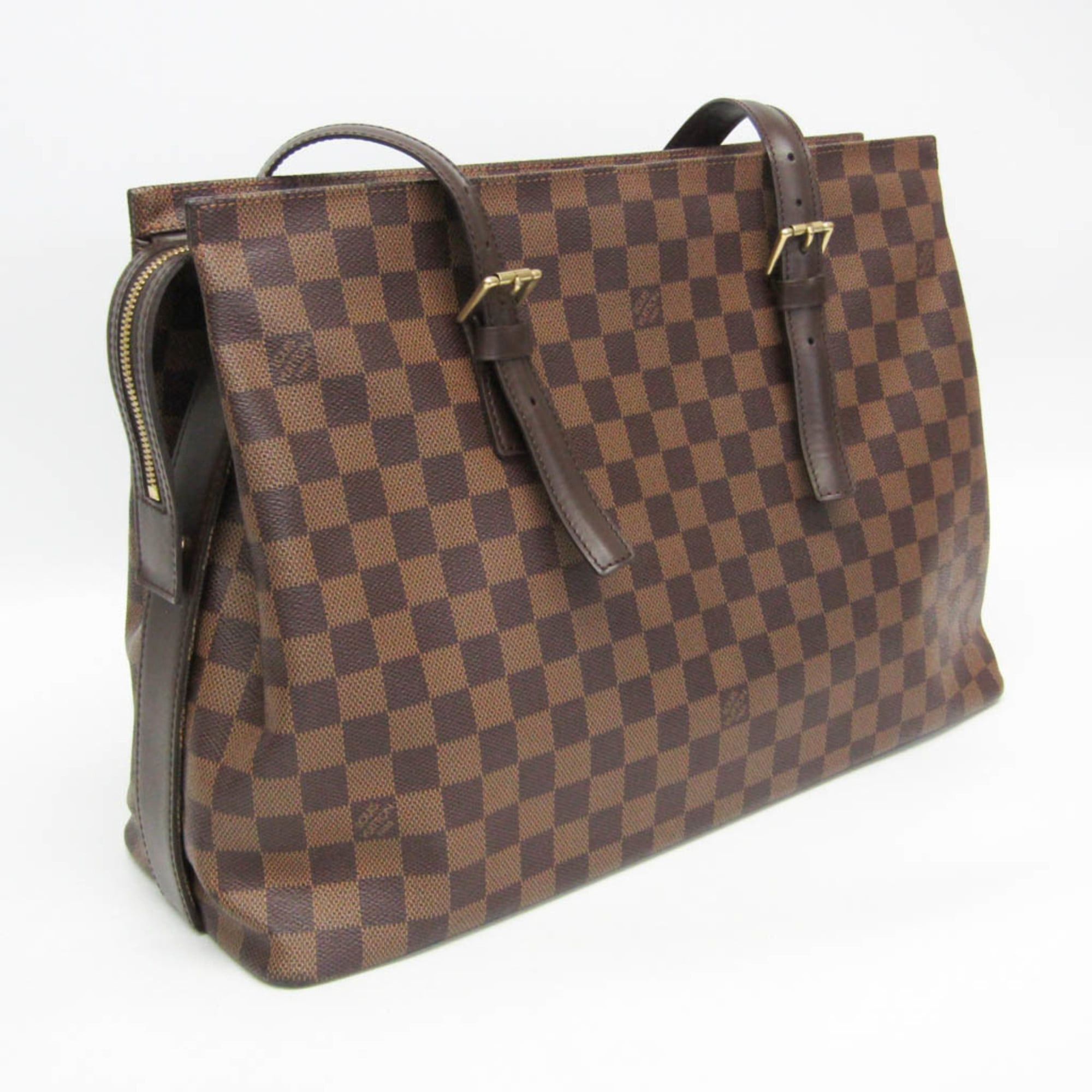 Louis Vuitton Louis Vuitton Damier Chelsea N51119 Women's Shoulder Bag Brown,Ebene Size ONE SIZE - 6 Thumbnail